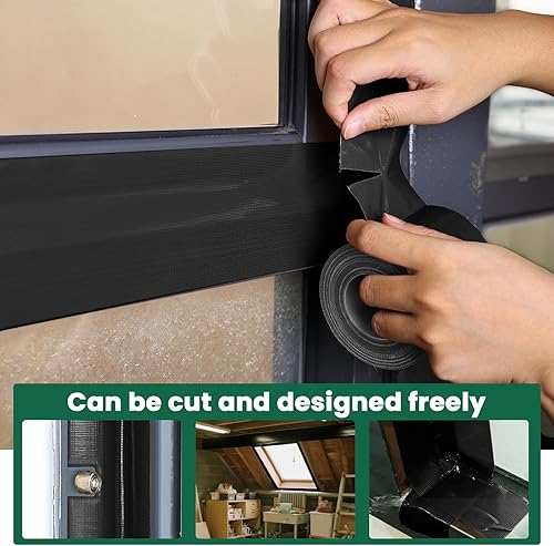 Miniatura 8 de Cinta de Sellado para Ventanas, Aislamiento de Aire Acondicionado de Ventana, Sello de Aire Acondicionado Alrededor del Marco, 3 Pulgadas x 65.5