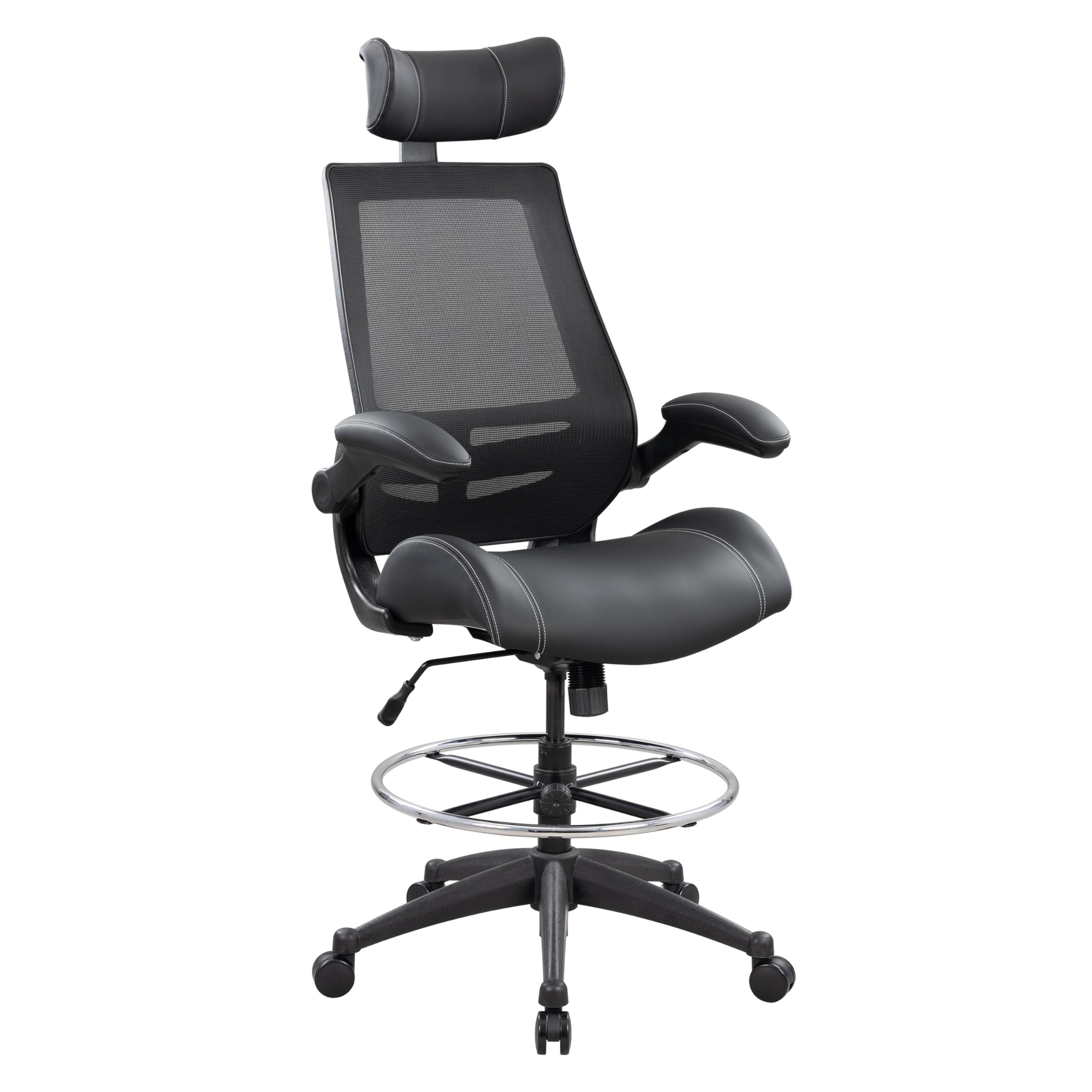 BOLISS Ergonomic Drafting Chair with Headrest