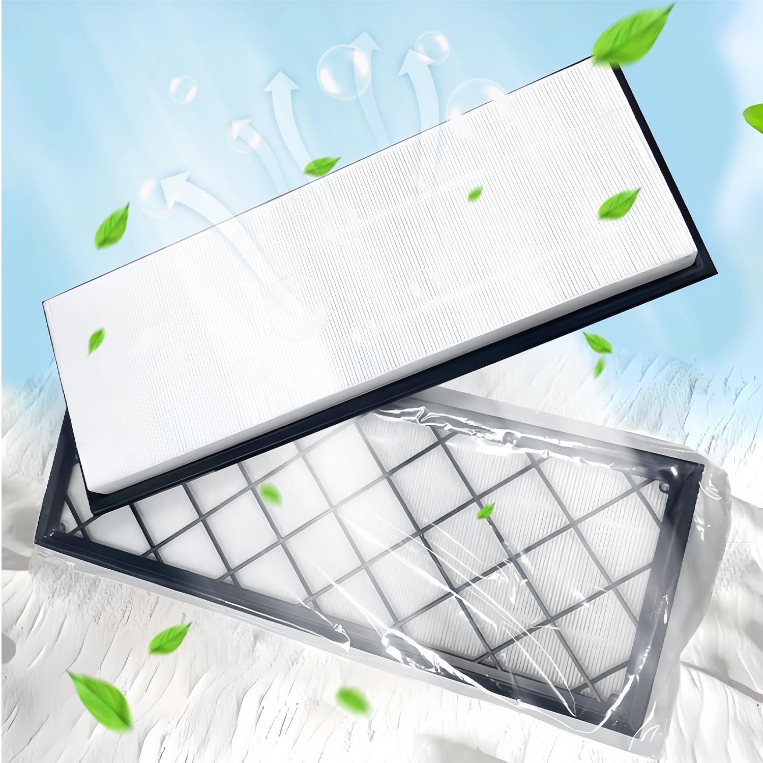 Car Accessories for Tesla Model 3 and Model Y, Cabin Air Filter Replacement, Premium Material for Tesla Interior, Not for Pickup Trucks