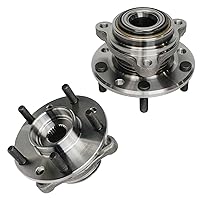 Vista 27 de Detroit Axle - 2 Cubos de Cojinetes de Rueda Delantera para Dodge Ram 1500 2009-2011, Conjunto de Cojinetes de Rueda y Cubos 2010, Par de Cubos