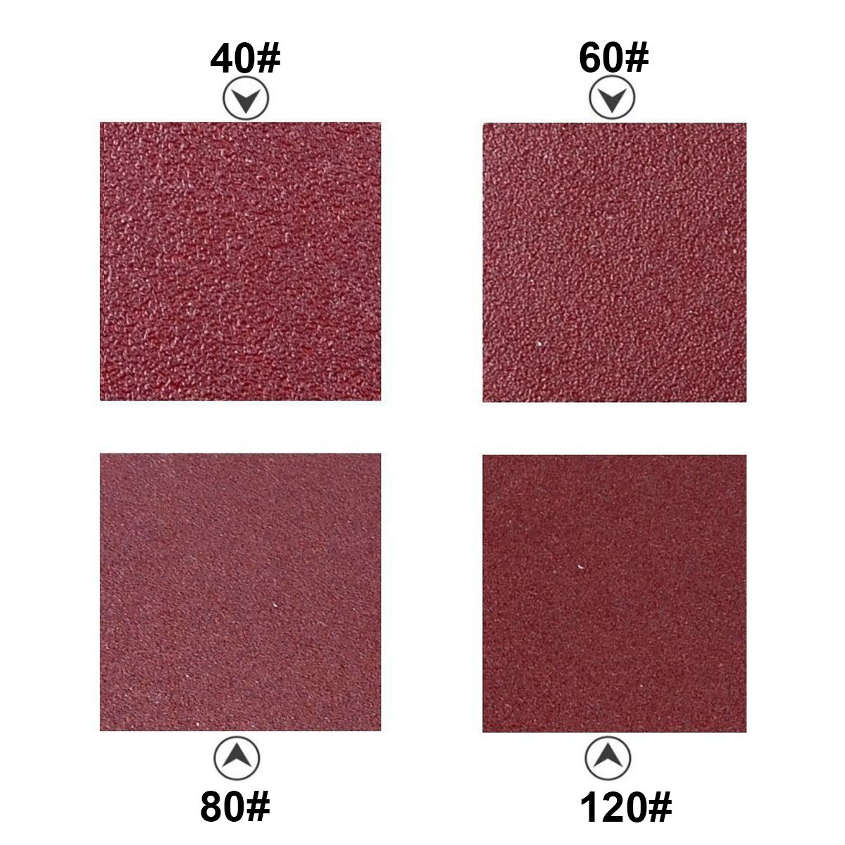 Lot De Feuilles Abrasives Pour Ponceuse Black Decker Multi 60G/K | Neuf, Marque Piranha, Ponçage Bois/métal