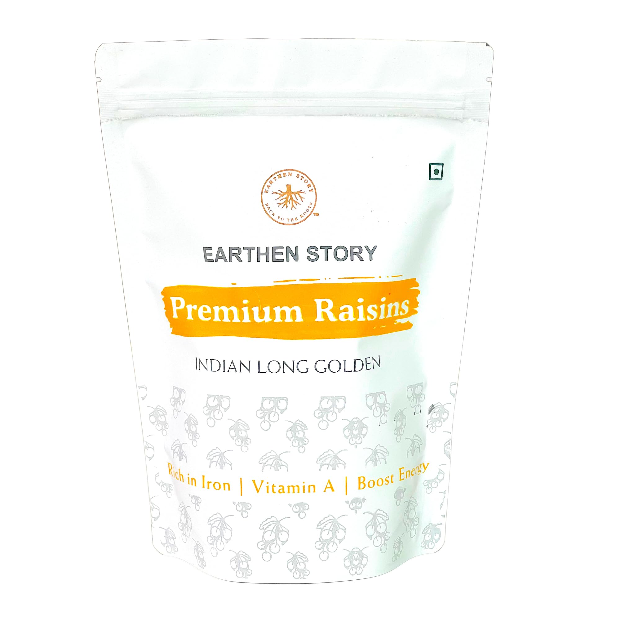 Earthen Story Premium Fresh Raisins|Indian Long Golden Juicy Kishmish 250 Grams|Rich In Iron,Vit A,Potassium,Calcium,Aids Digestion,Boosts Energy,No Preservatives,Gluten Free|3-Layer Pouch (B0CZTT49DG) Amazon Price History, Amazon Price Tracker