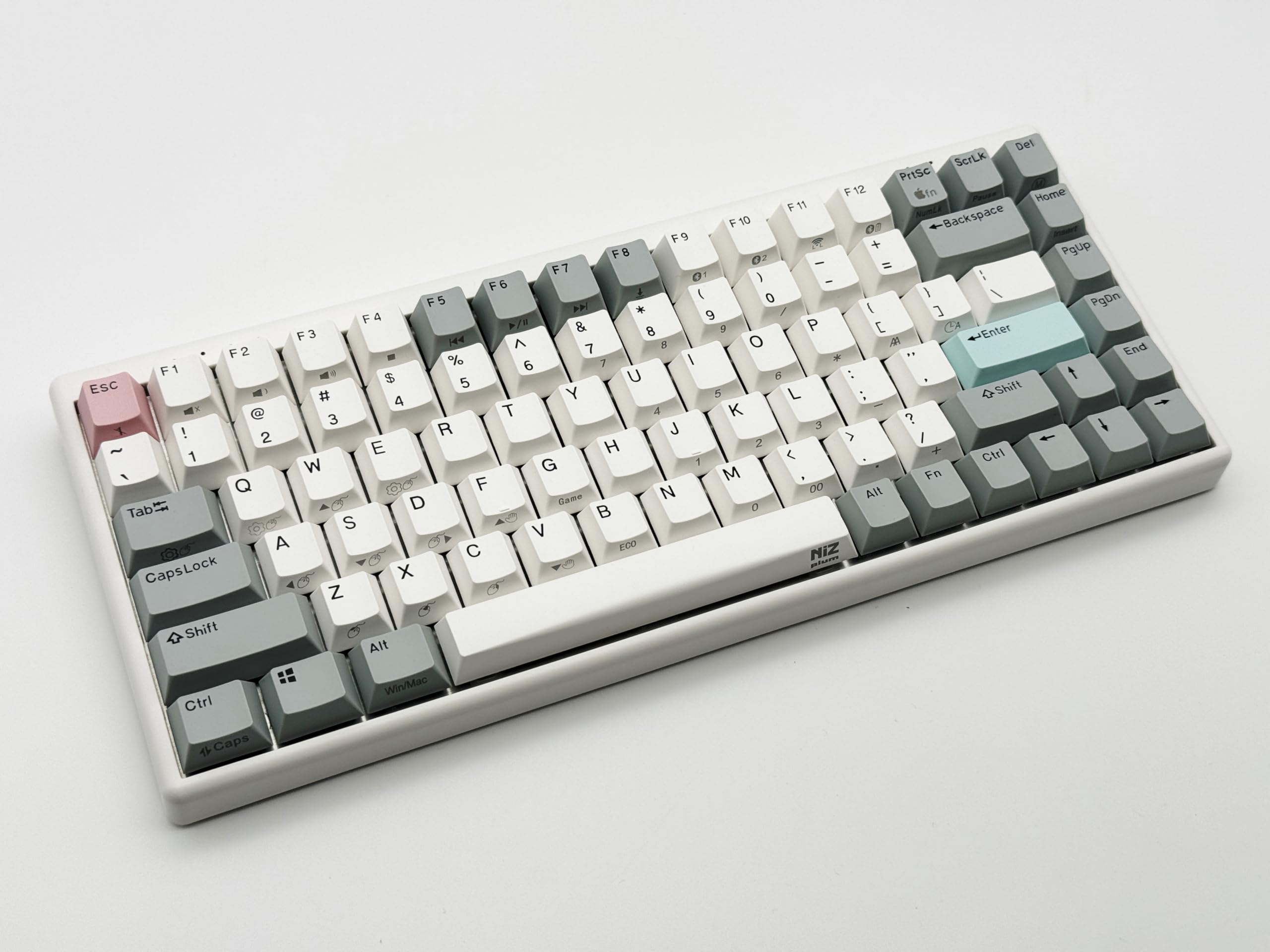 NiZ Atom66 静電容量無接点方式キーボード 66EC(S)Ble/35gUSBtype-c 