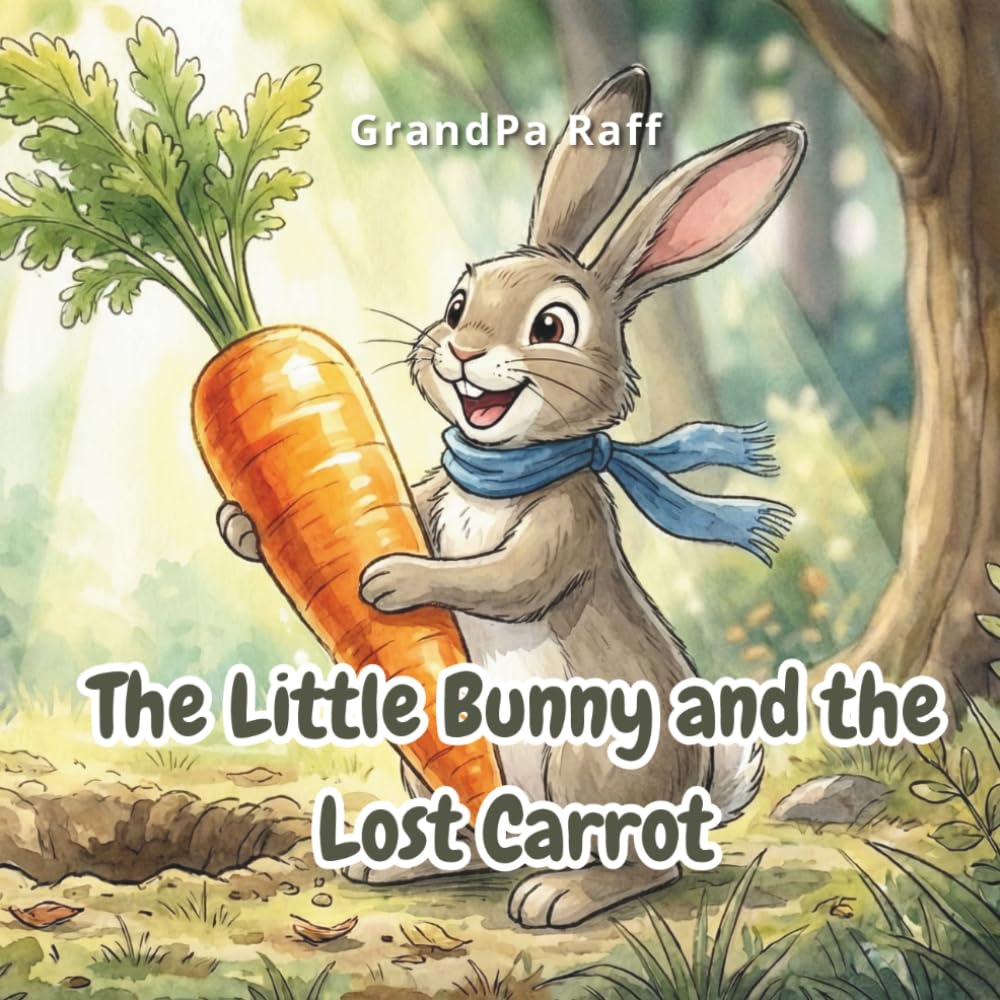 The Little Bunny and the Lost Carrot: A sweet bedtime story about family, siblings, and asking for help