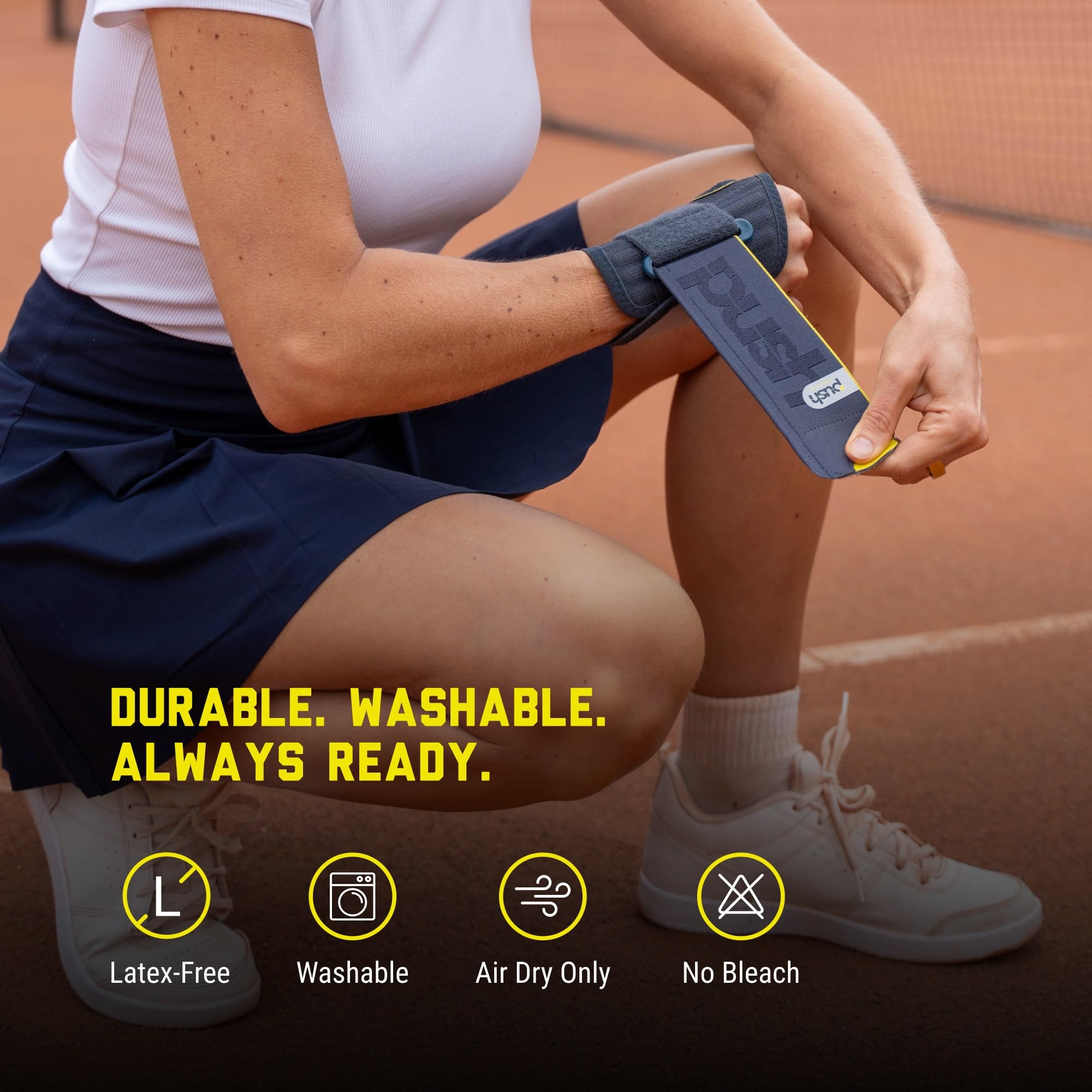 Push Sports Wsparcie stabilizujące nadgarstek i łagodzą ból