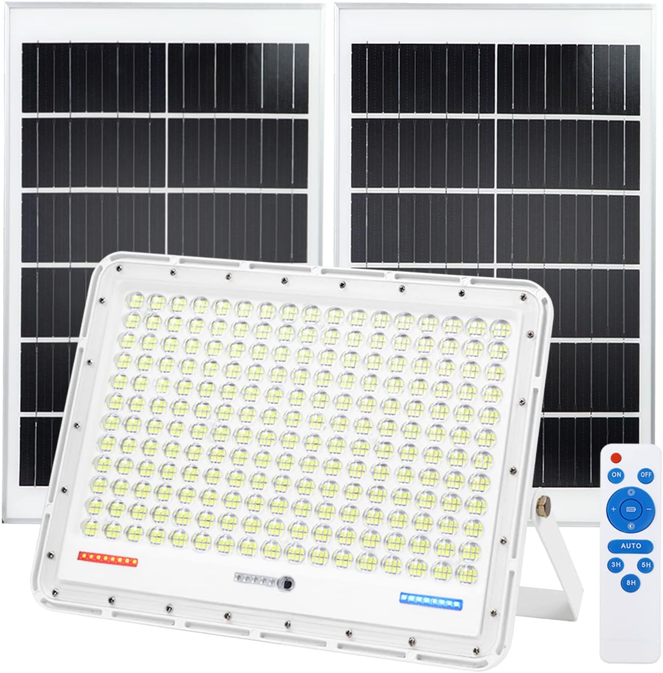 TINSUM 500W Led Flood Lights Outdoor, 30000 Lumens Security Street Lights Dusk to Dawn 1920LED with Remote White Led for Parking Lot,Stadium,Yard,Swimming Pool, Pathway,Flag Pole