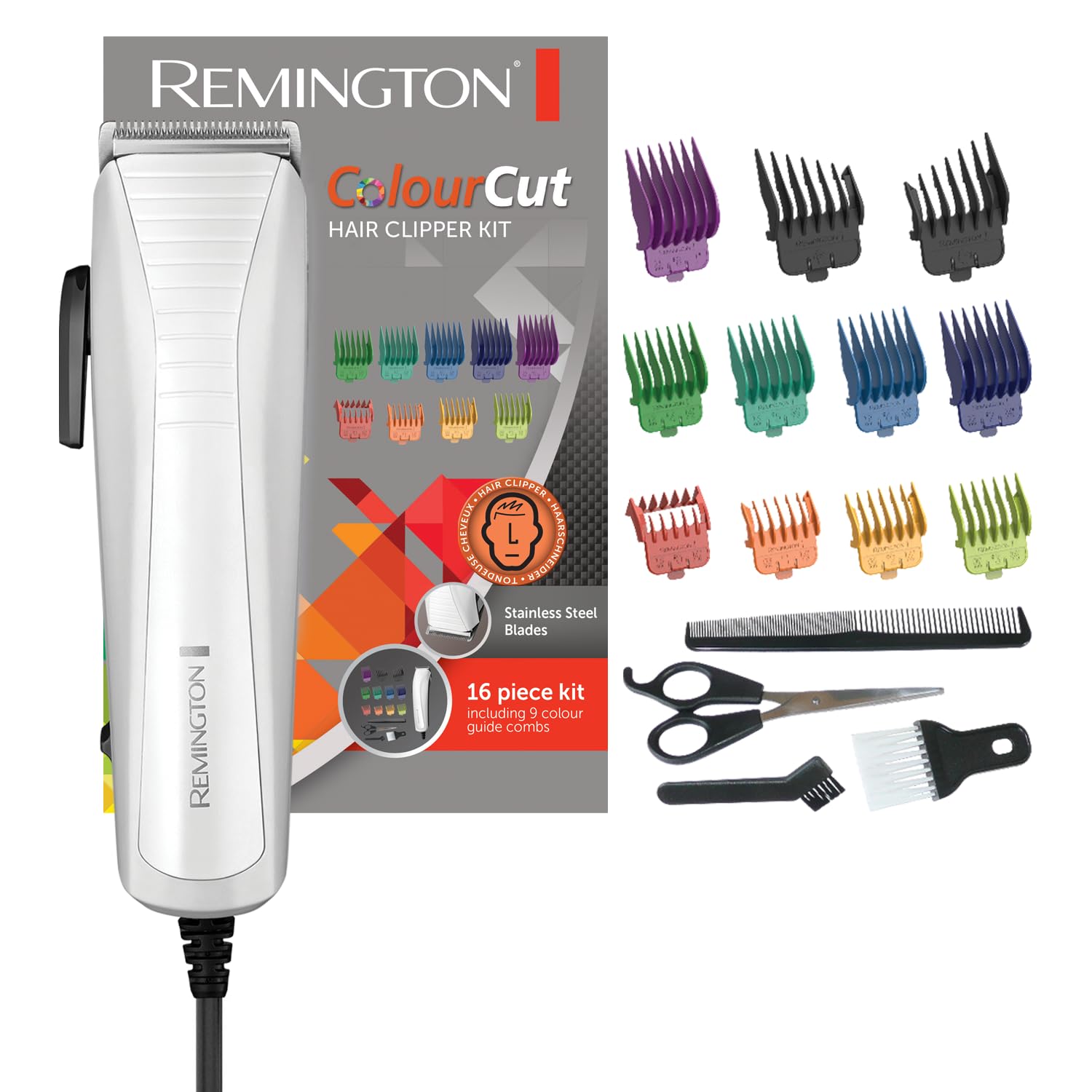 Remington Hc5035 Colour Cut Clipper Set (White) - Review, Price and Buying Guide