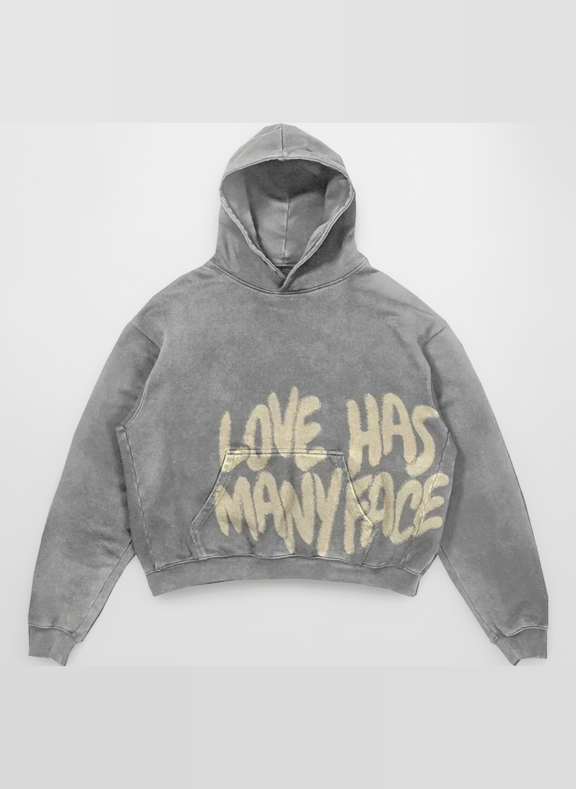 Silver Basic All We Need Is Money Hoodie for Men/Women Funny All We Need Is Love Prints Sweatshirt Y2K Hoodie