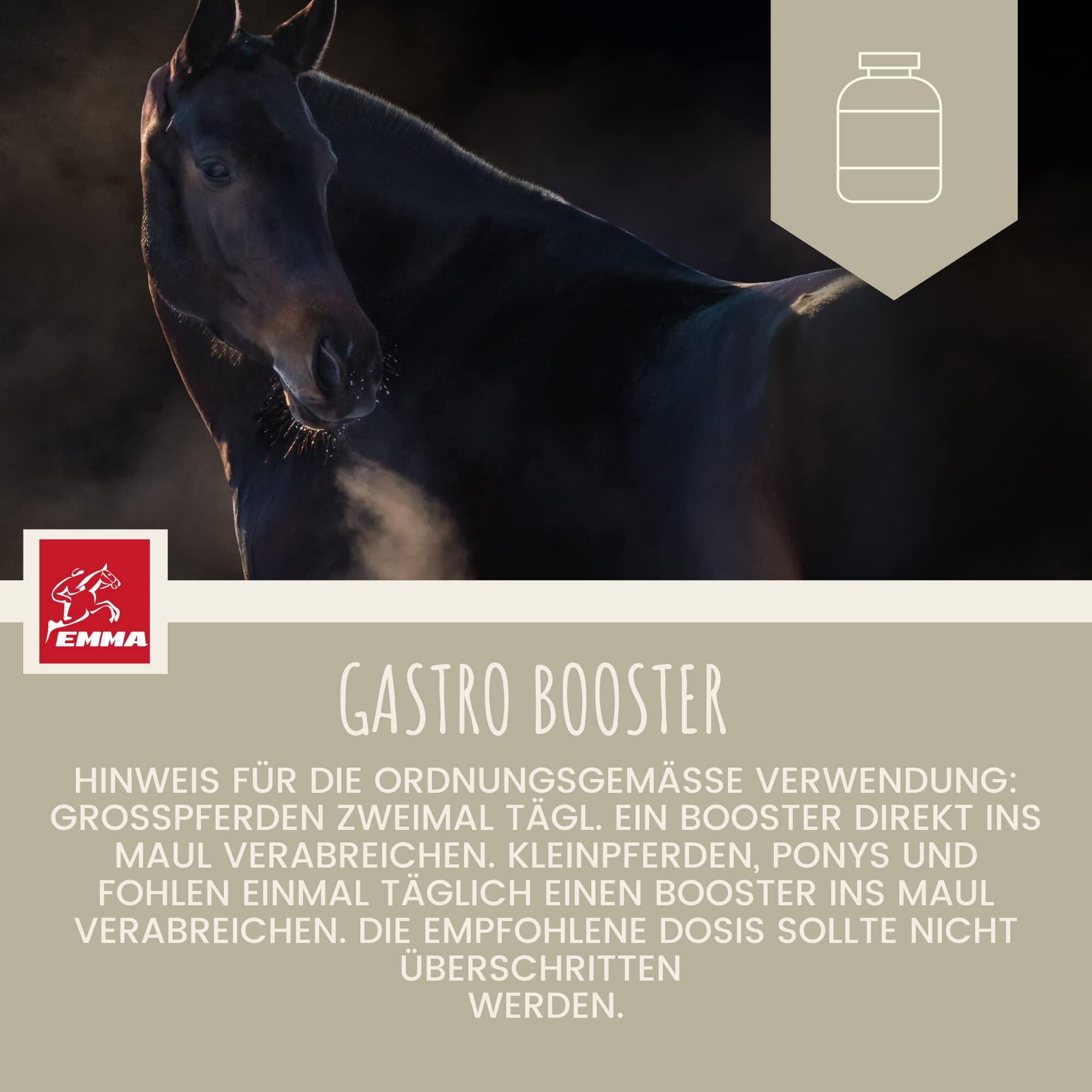 Pâte Gastro-intestinale Probiotiques Levure de bière Cheval I Vitamine E I Culture de levure Flore intestinale Gastro-intestinal - vitaminée I après colique Ecume diarrhée métabolisme Cheval 30ml