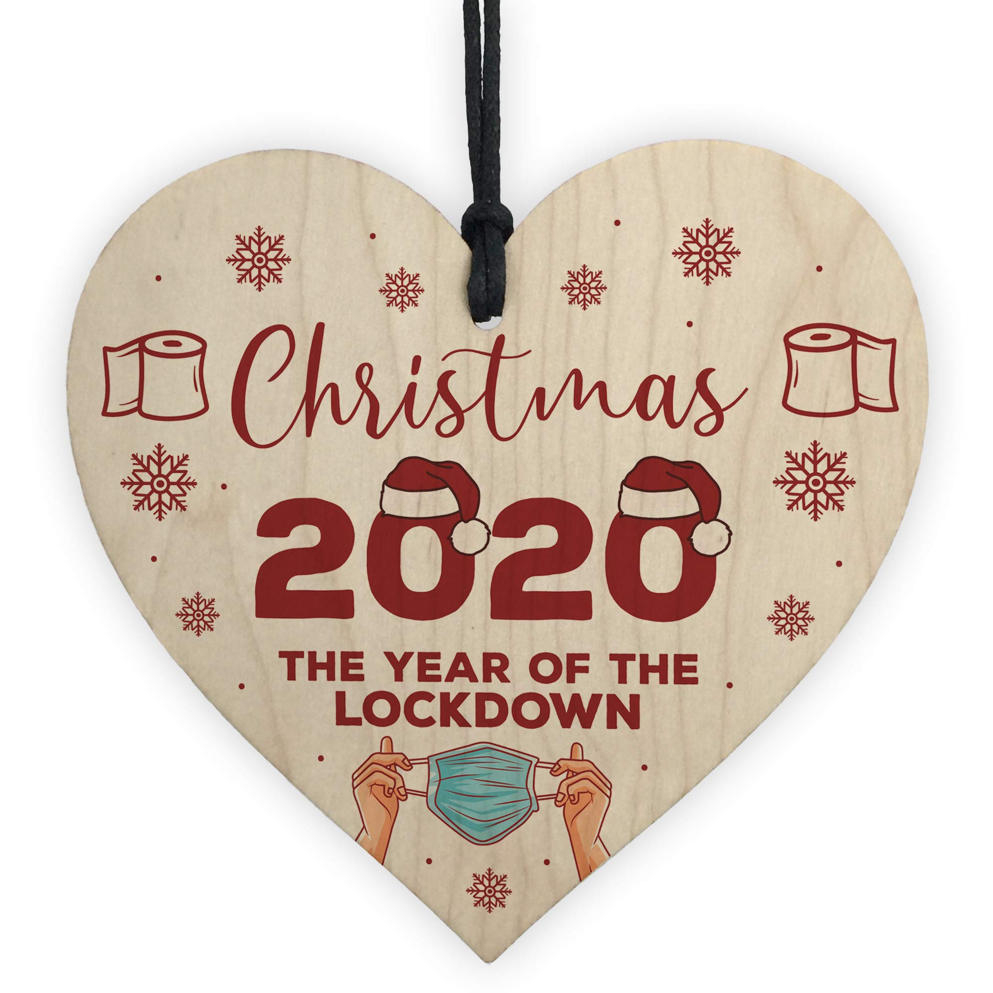 Lockdown Year Gift Christmas 2020 Christmas Bauble Tree Decoration