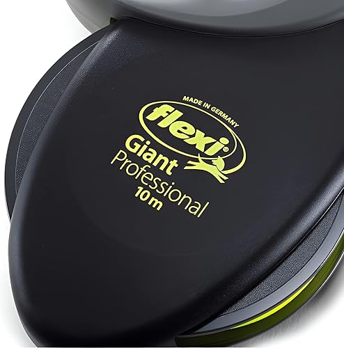 Miniatura 3 de Correa automática Flexi gigante de color neón, L, 8 m, 50 kg.