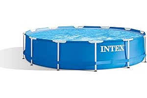 INTEX Metal Frame 12 ft Easy Set Pool: 12ft x 30in