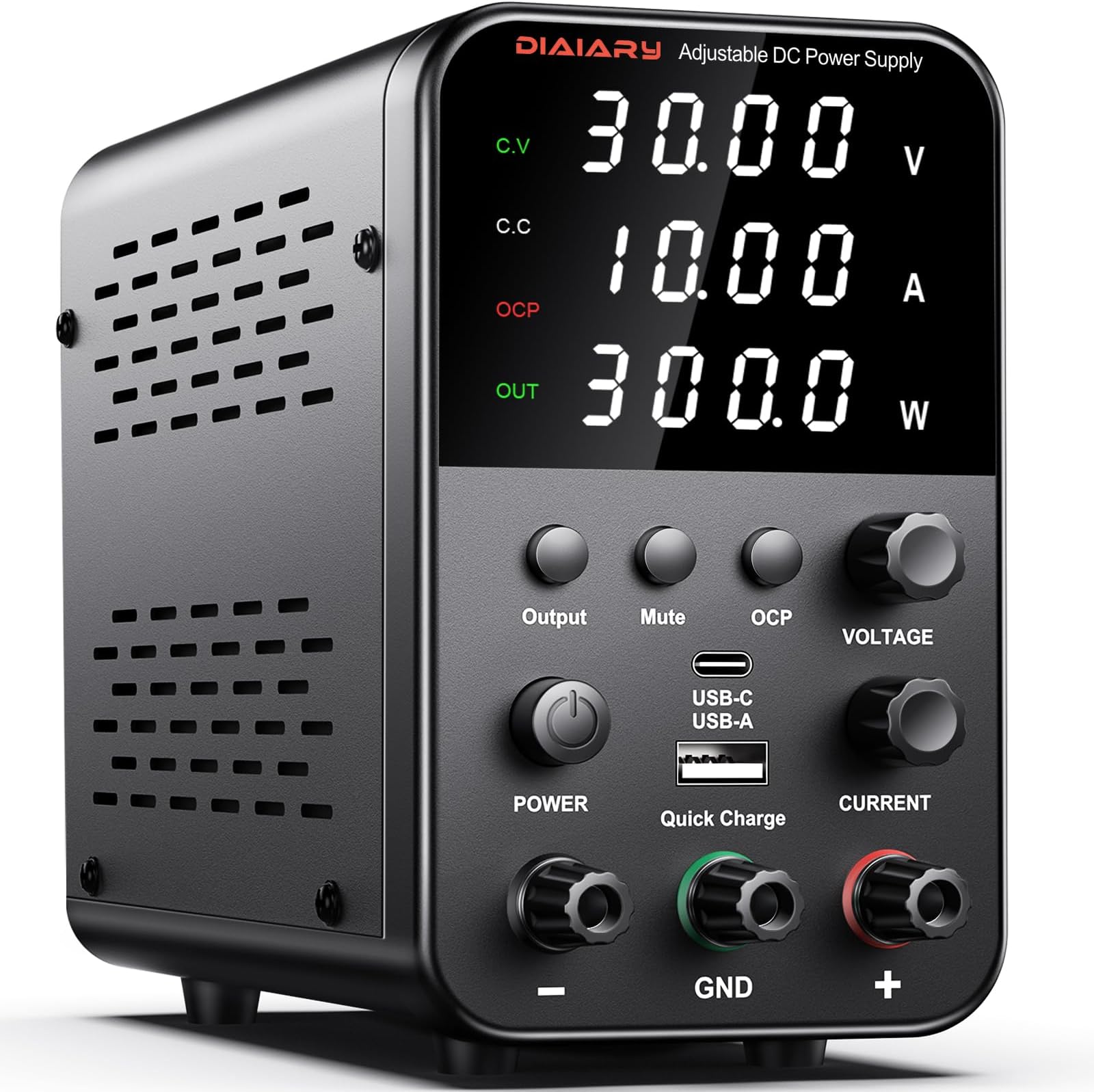 Amazon.com: Kaito HY3003D-3,30V/3A Triple Output Linear DC Power Supply ...