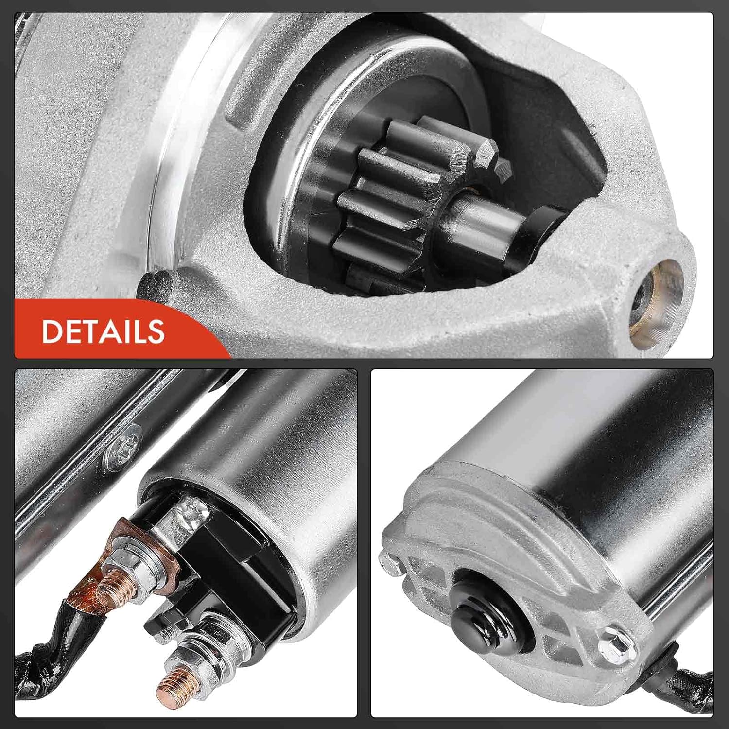 A-Premium Starter Motor Compatible with Dodge Sprinter 2500 3500 2003-2006 & Freightliner Sprinter 2500 3500 2002-2006 & Mercedes-Benz E320, 2.7L 3.2L, 2.2KW 12V 11-Tooth Clockwise
