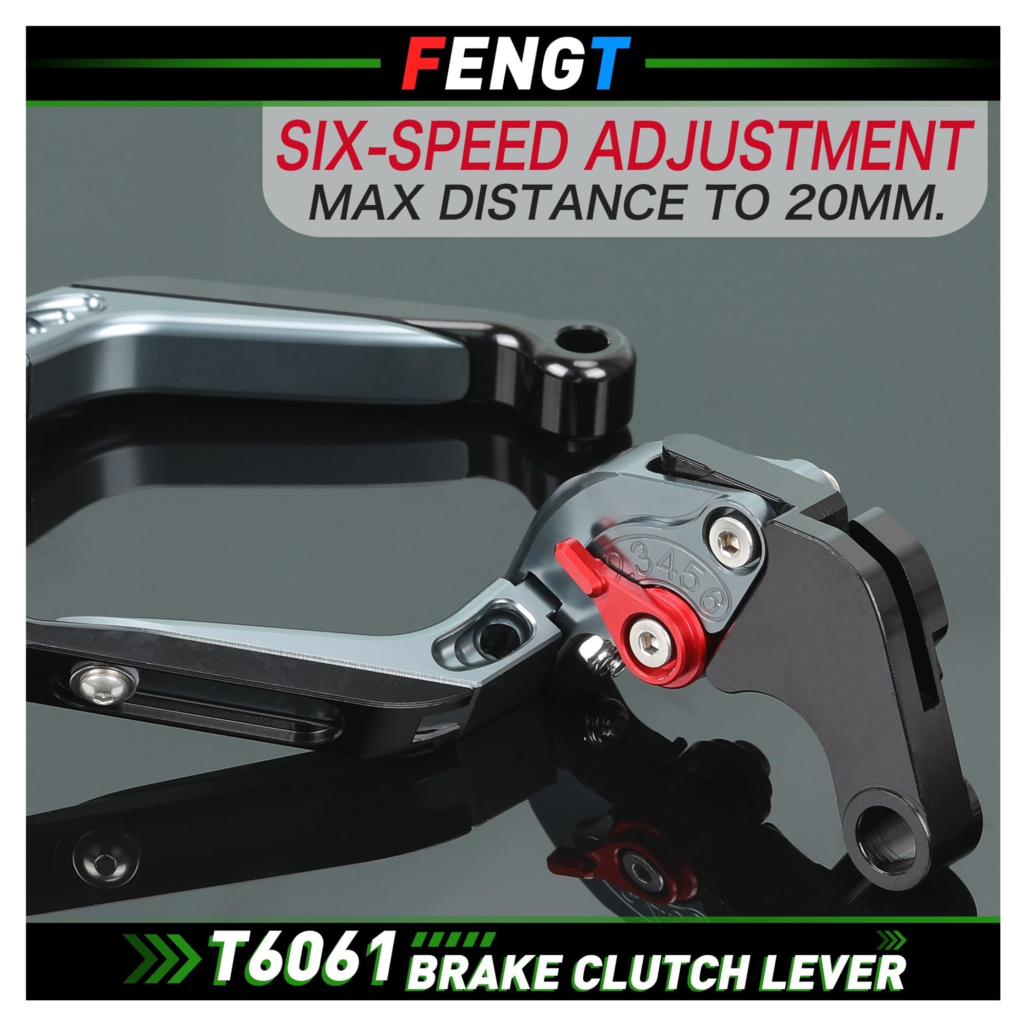 Moto Leviers d'embrayage Frein pour VE&RSYS 650 2006-2024 Moto Levier De Frein Levier d'embrayage Ensemble Réglable Pliable Poignée Garde Leviers Poignée