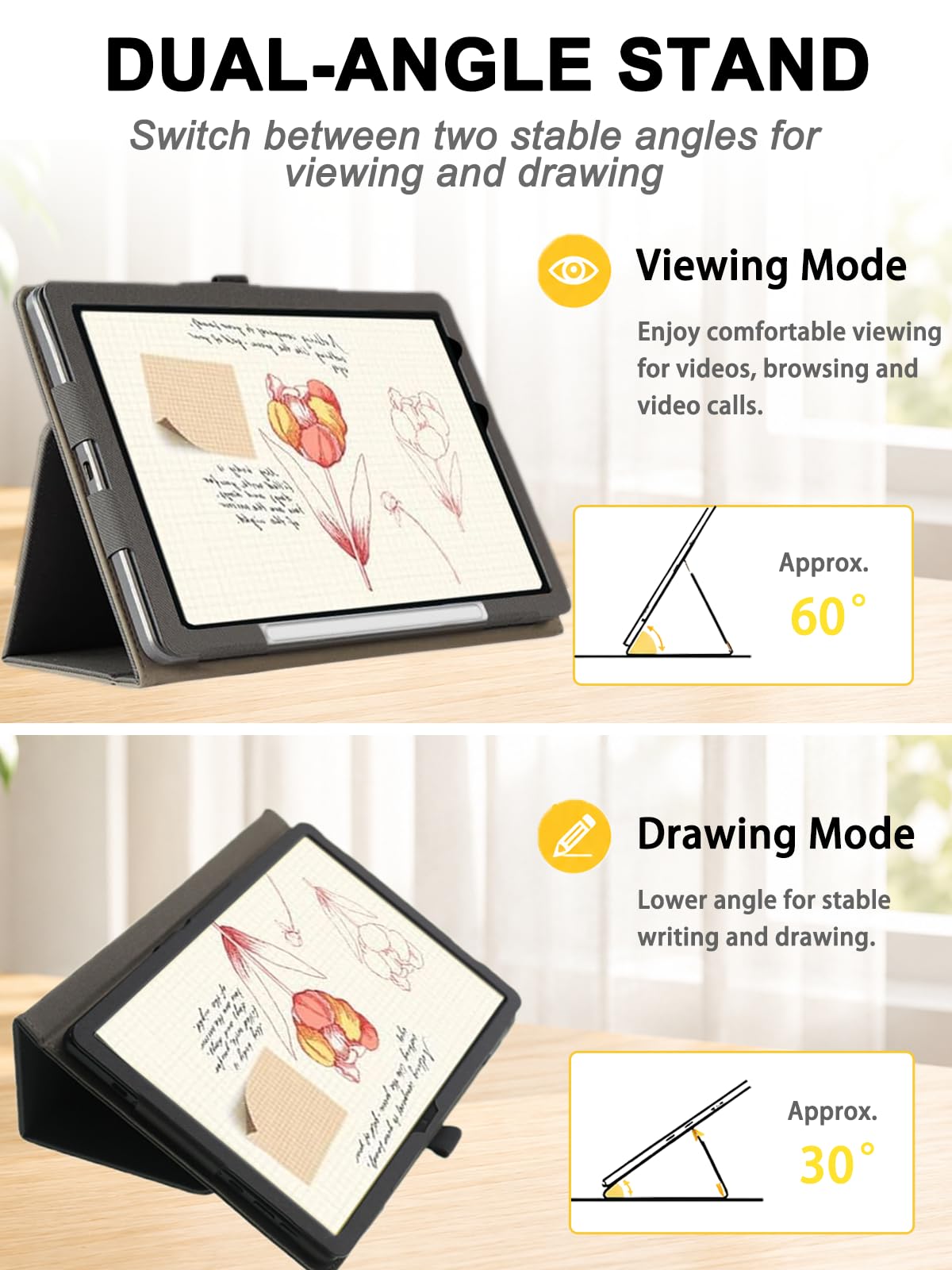Amazon.com: for XPPen Magic Note Pad Case with Pen Holder to