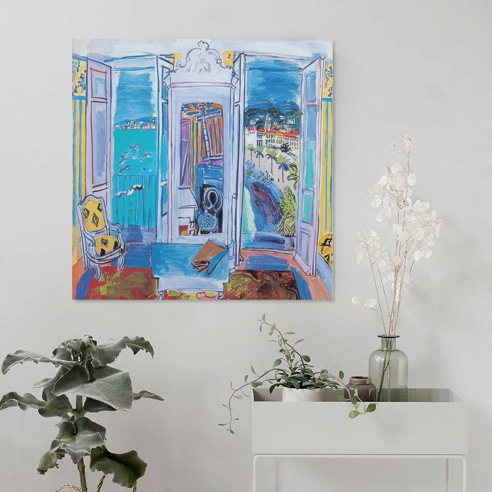 Amazon.co.jp: Raoul Dufyラウル・デュフィ画家の作品「ニースの