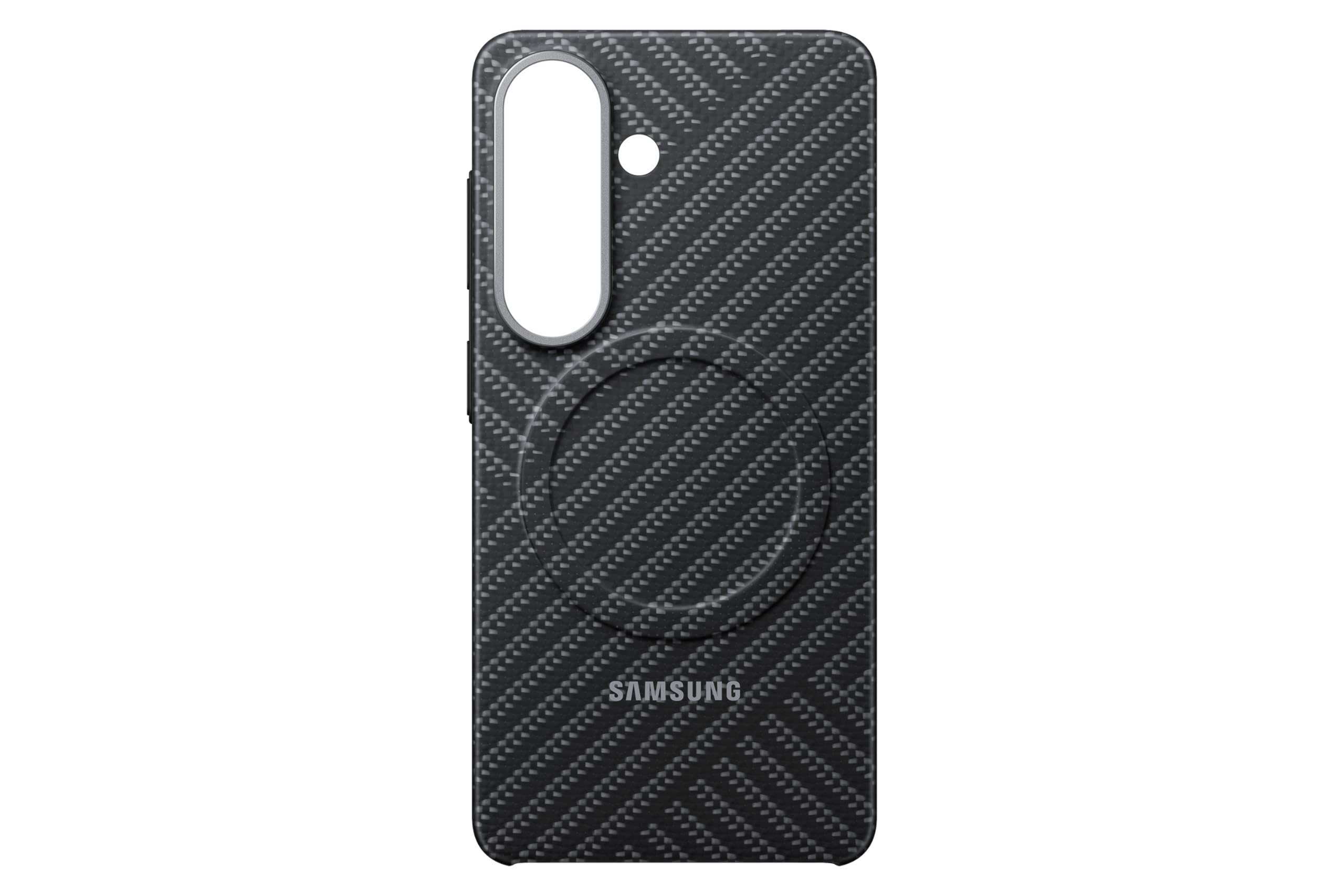 Samsung Funda magnética de Carbono para Galaxy S26, Color Gris Oscuro