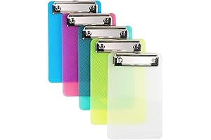 Cheerful Mini Clipboard Set for Effective Organization