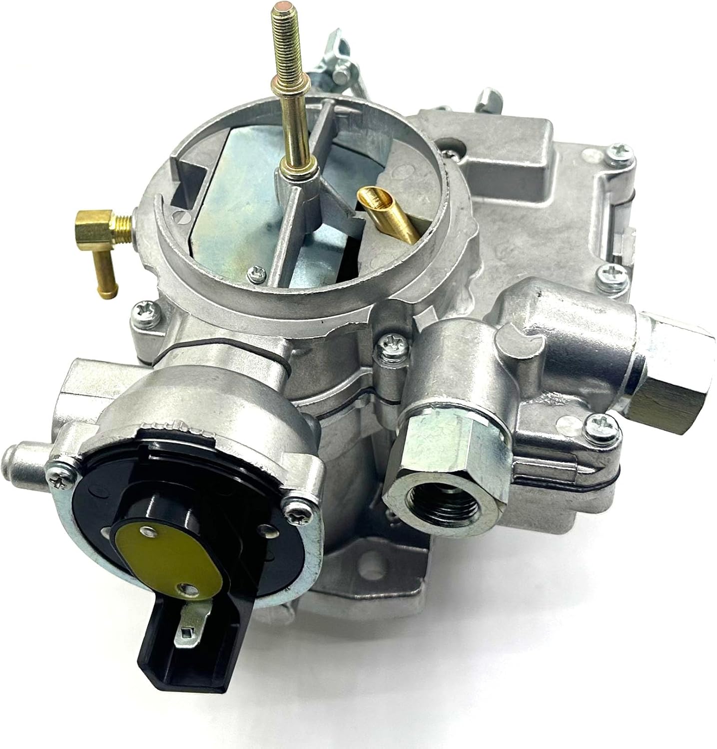 Rochester type Mercruiser 2 Barrel Marine Carburetor with Long Linkage & short linkage 4.3L 6-cyl Engine with electric choke Replace 3310-807764A1 For 1991 mercruiser 1992 maxum 1900sr