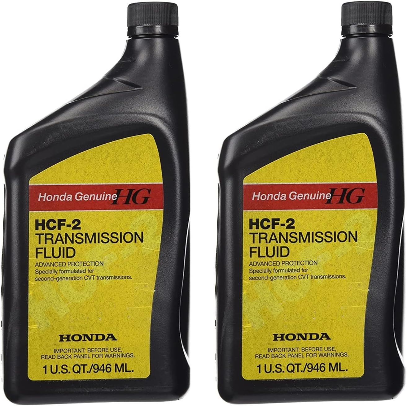 Genuine OEM HCF-2 CVT 2 Quarts Automatic Transmission Fluid (2x1 Qt) For Honda