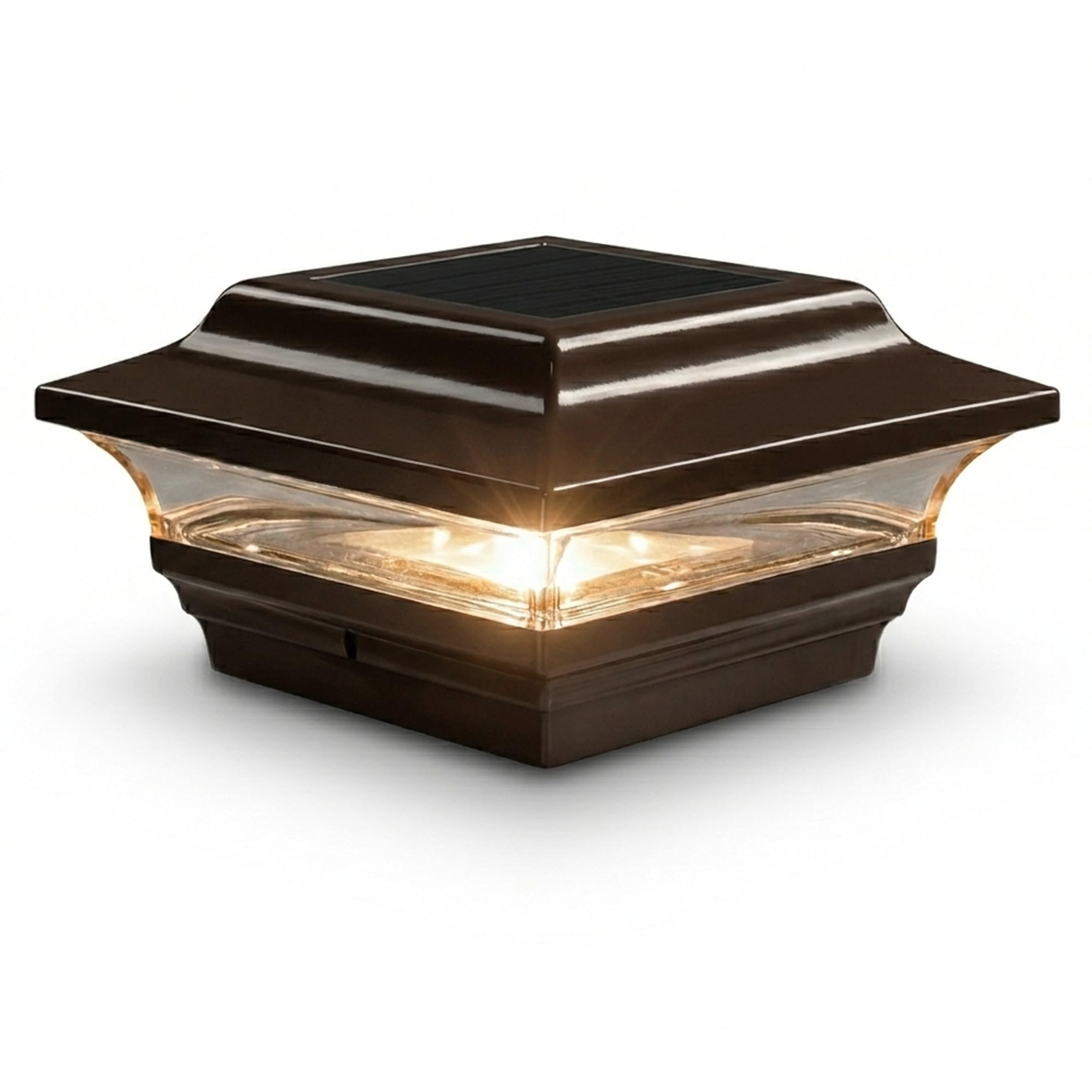 Classy Caps SL211R Aluminum Imperial Solar Post Cap, 4
