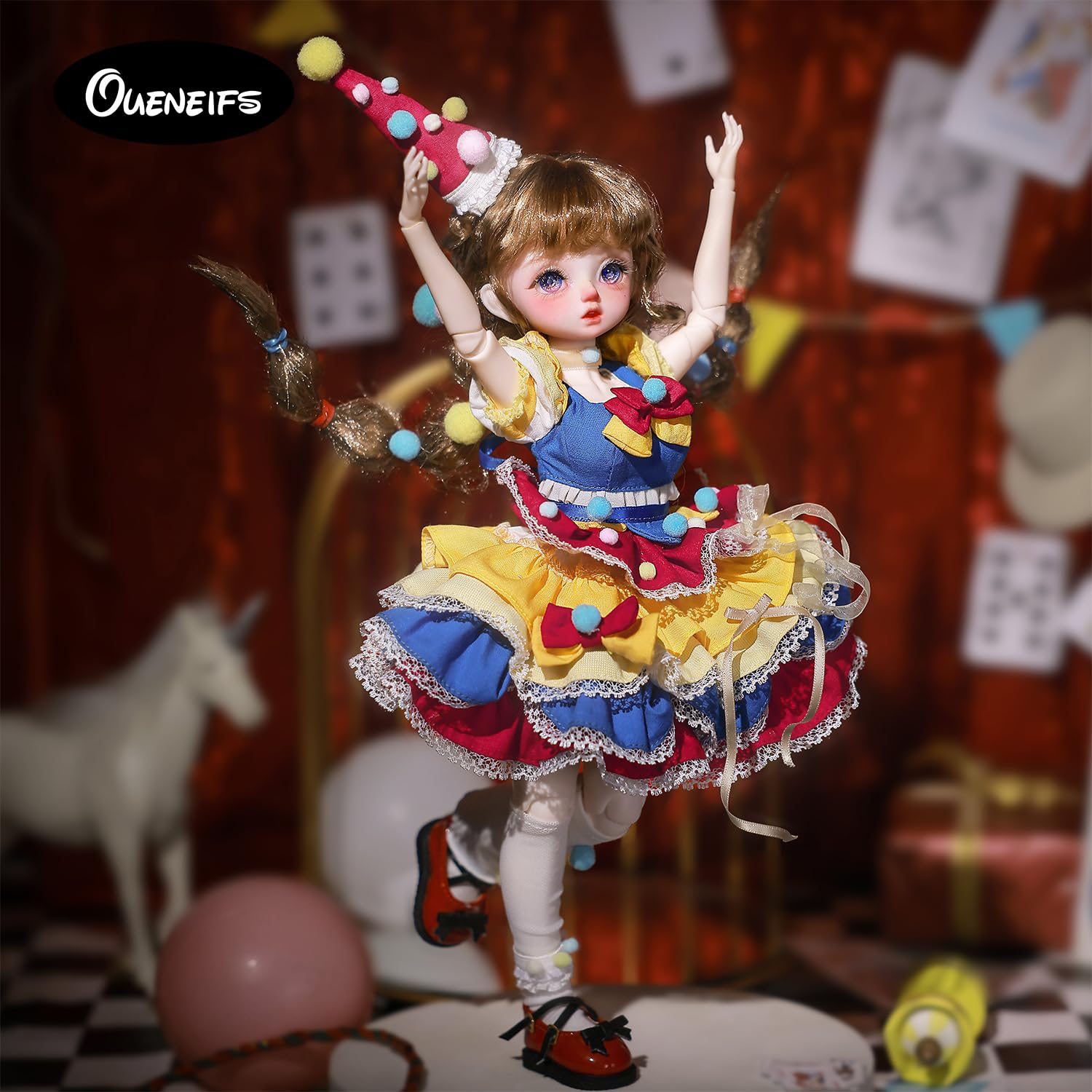 Oueneifs 1/6 Circe Fullset C Bjd Doll Żywica Zabawka dla dzieci w wieku 15 lat
