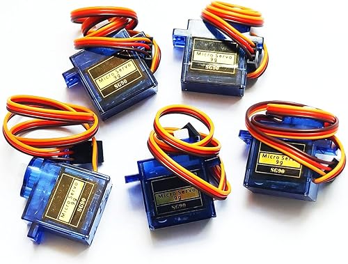 Miniatura 2 de WST Tower P SG90 9G Micro Servo 180° Mini servo Motor para RC Avión Barco Coche Helicóptero Robot Controles Brazo/Mano/Caminar x 5 PCS