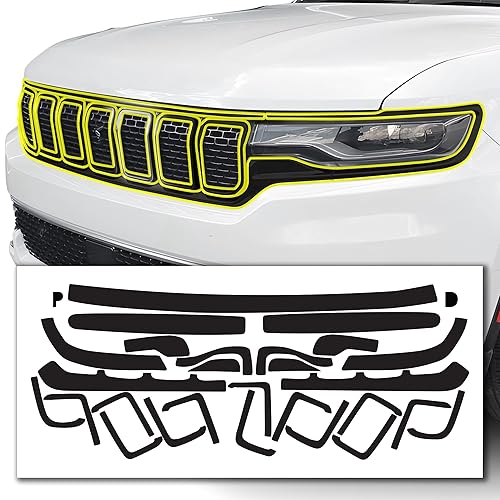 BOGAR TECH DESIGNS Outer Front Chrome Delete Overlay Compatible with
