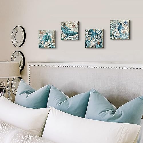 Miniatura 90 de Arte de pared de naturaleza con plantas verdes, decoración de pared de hojas botánicas tropicales, impresiones en lienzo para dormitorio, Hoja