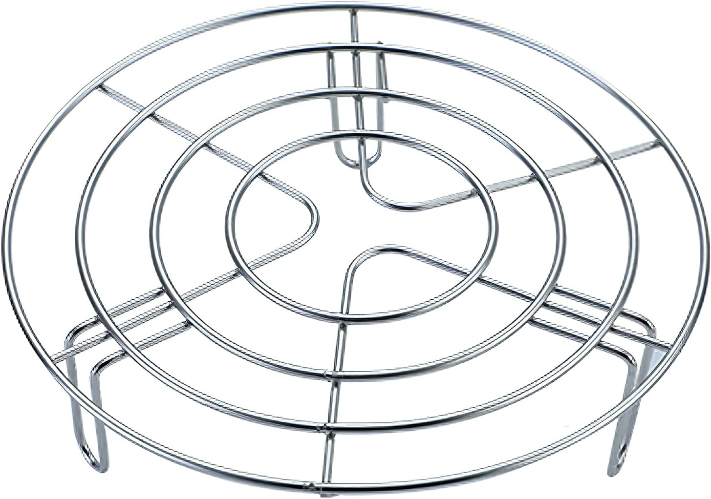 Round Air Fryer Rack, Esteopt Stainless Steel Round Steam Rack, Multi