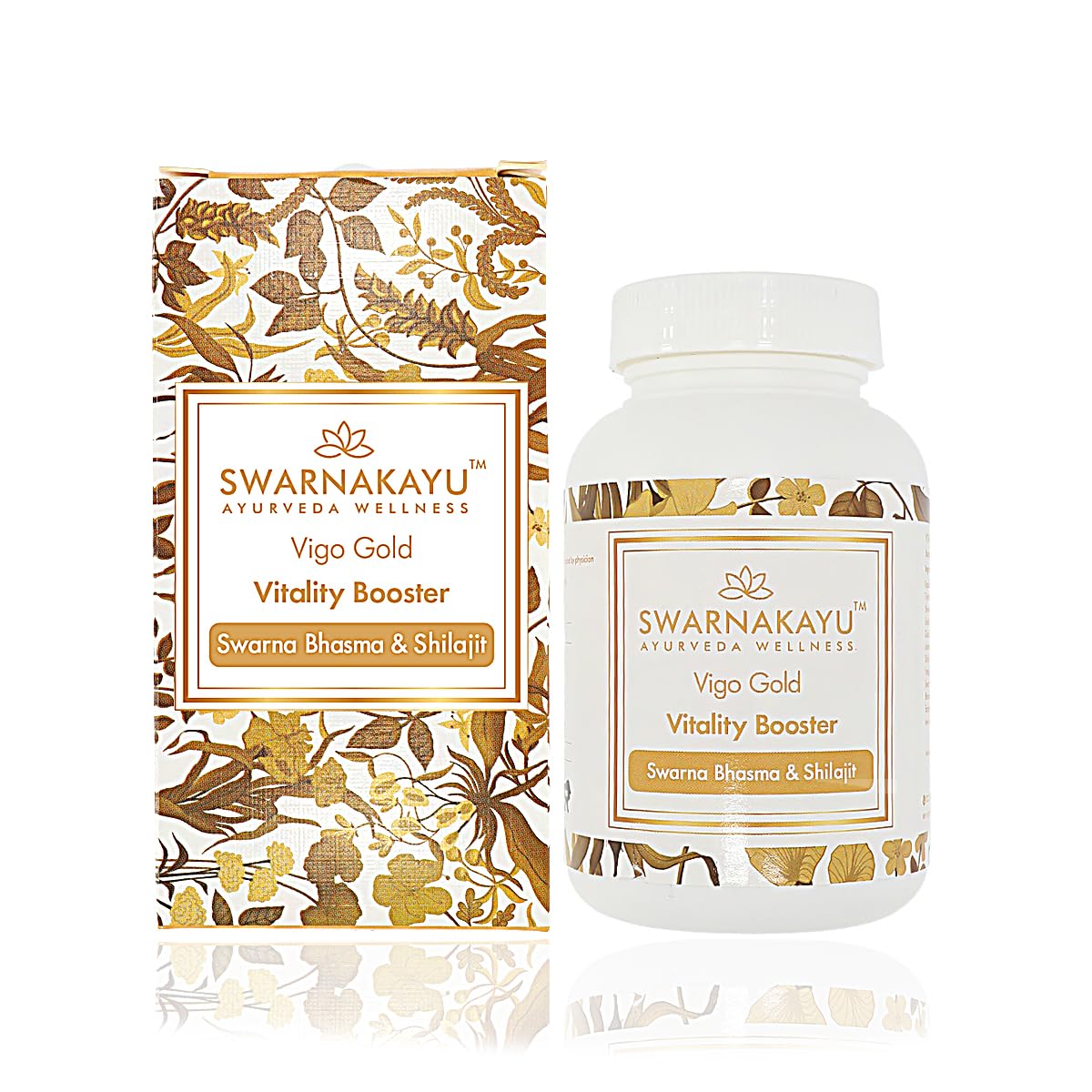 Swarnakayu 24K Gold Bhasma Himalayan Shilajit For Men, 100% Ayurvedic Original & Pure Shilajit, Helps to Boost Performance, Stamina, Power, Endurance & Strength, Overall Wellbeing -30 Tablets (B0CPVKH93W) Amazon Price History, Amazon Price Tracker