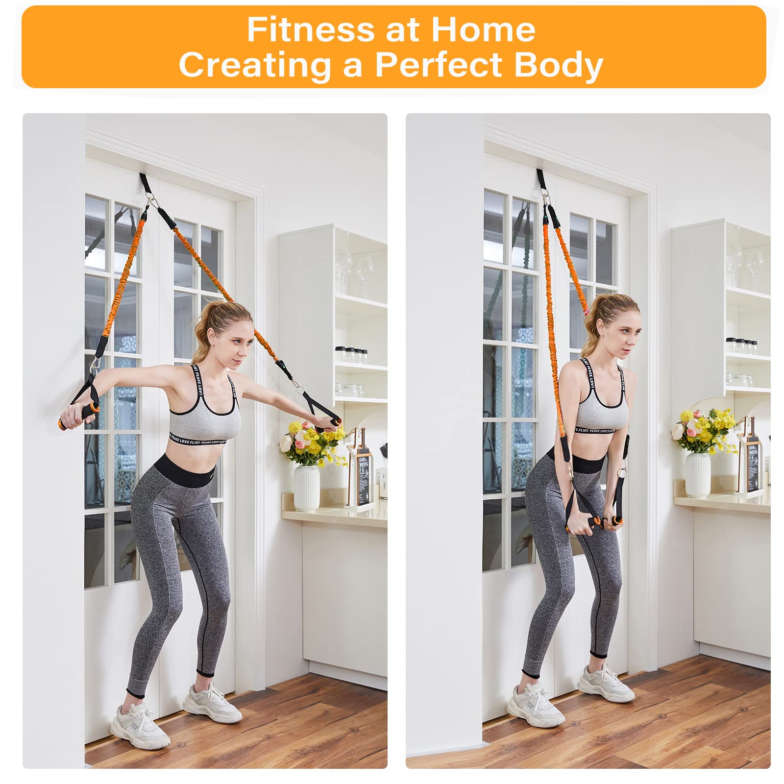 Body Rhythm Jym Workout Bands Body Rhythm Portable Home Gym