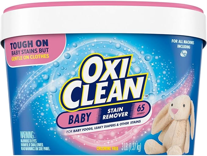 OxiClean Versatile Stain Remover Baby Stain Soaker, 3 lb