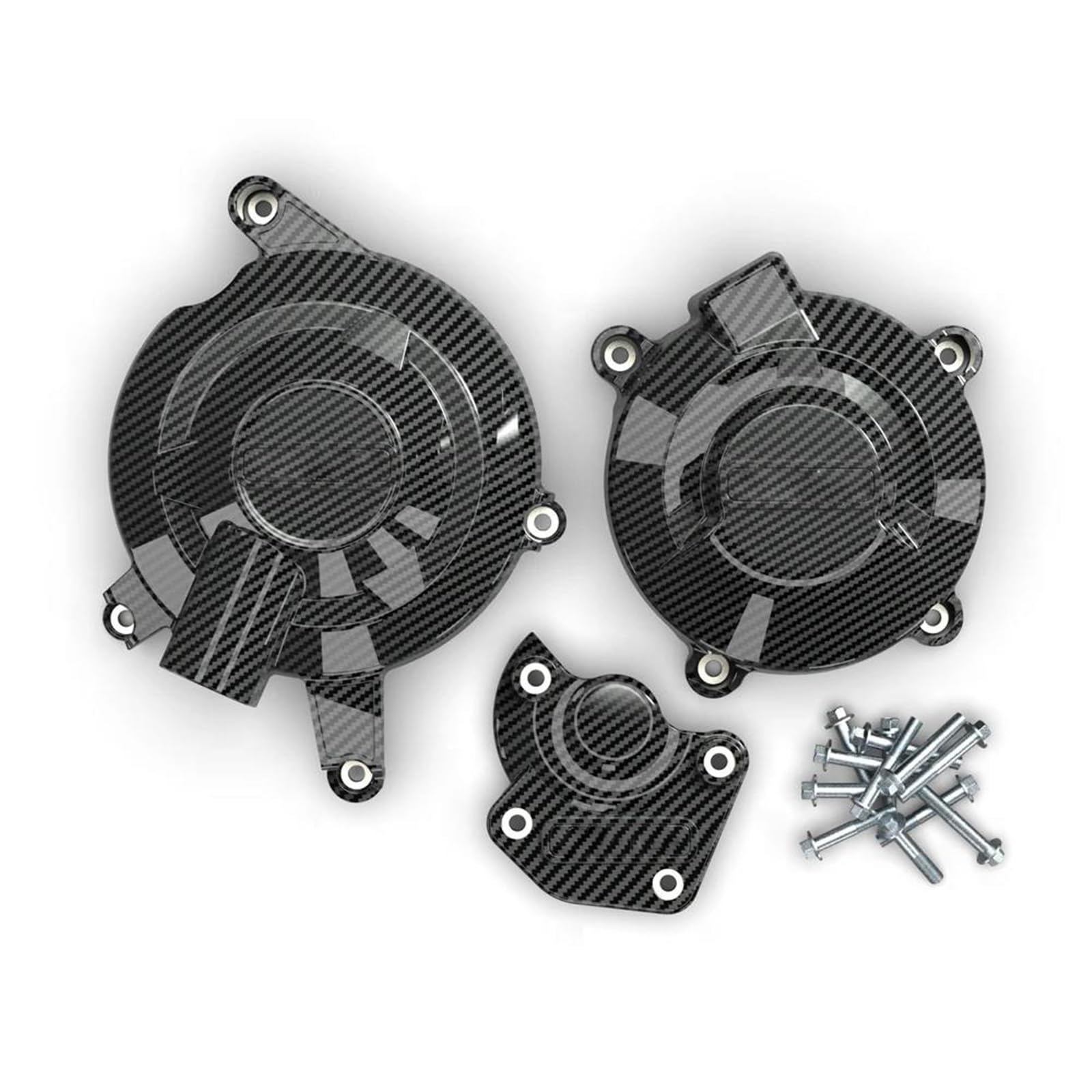 Housse protection moteur carbone pour Street Triple, idéale road-trip