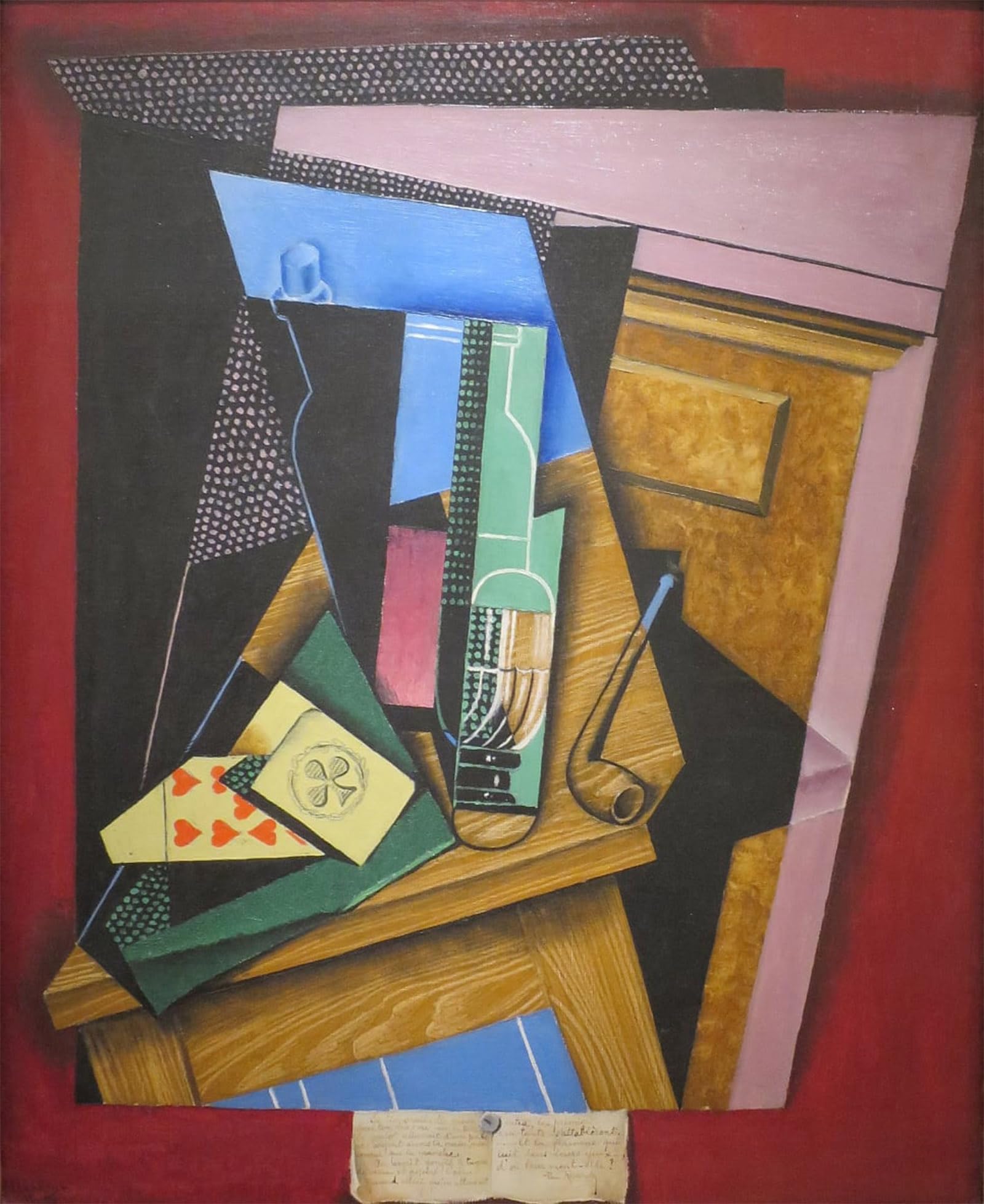 POSTERIIk Famous Animal Posters Vintage Picture Still Life with a Poemn by Juan Gris Modern Wall Decor for Home Decor 60x90cm