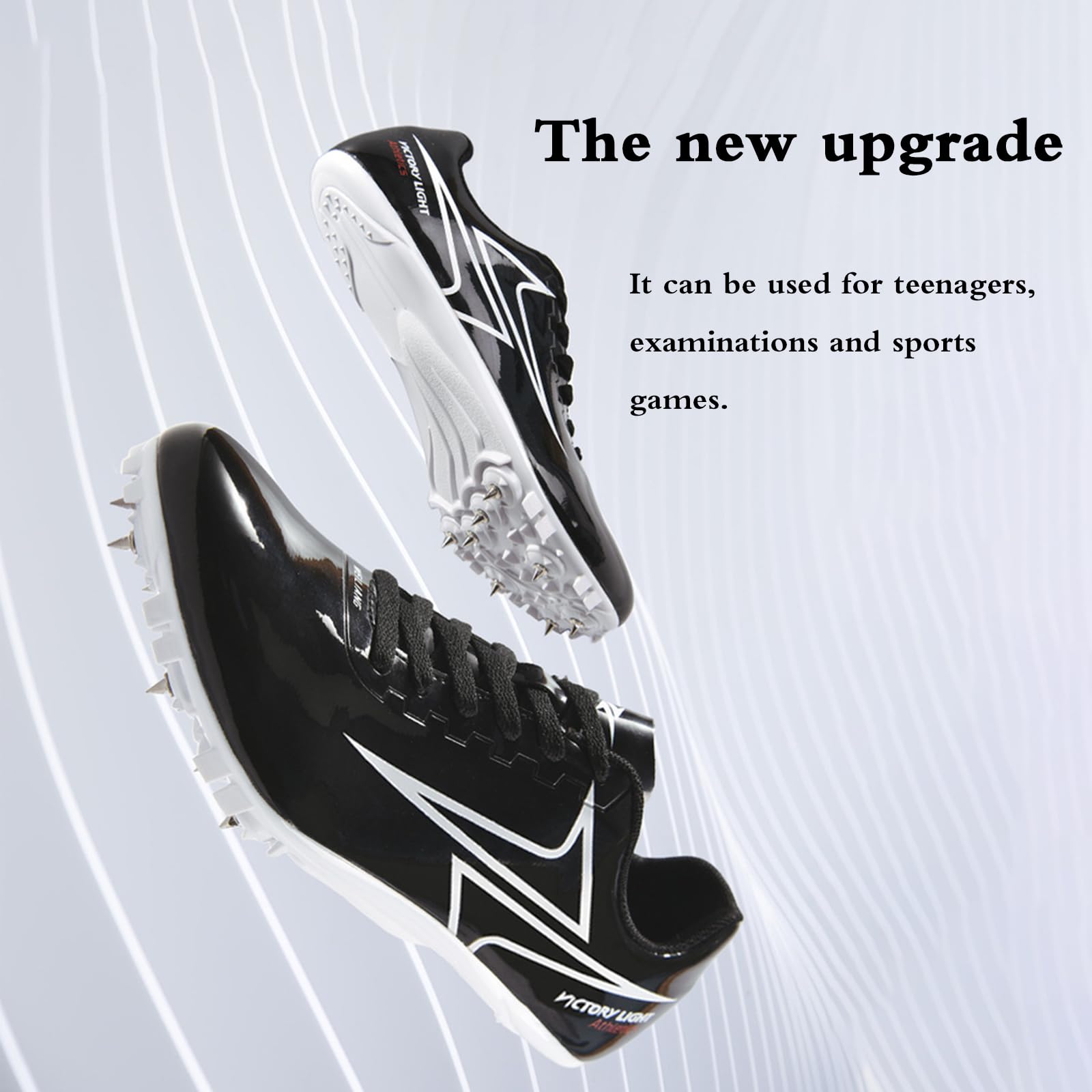 Unisex Spikes Atletismo,Zapatillas Deporte Atletismo con Clavos,Zapatillas Pista Y Campo para Hombre,Transpirables De Malla,Unisex,Alto Agarre,Antideslizantes,para Running Adulto Training
