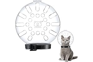 Handy Cat Head Bubble for Grooming, Breathable Anti-Bite Cat Muzzle