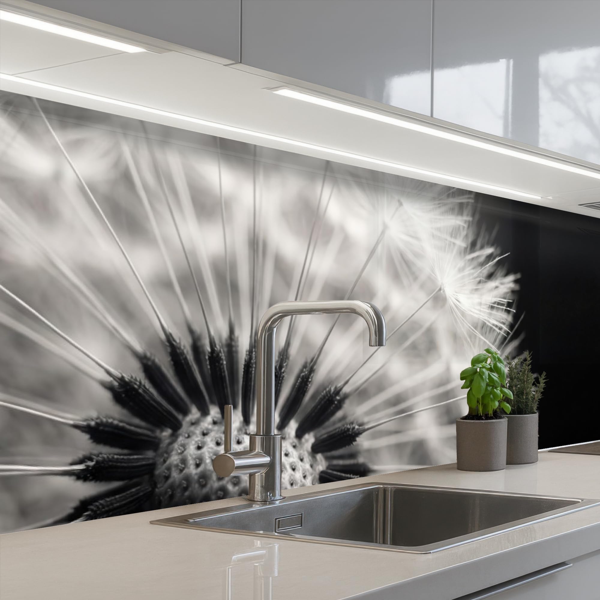 KitchenYeah© Splashback for Kitchen self-Adhesive Sink Splash Splatter