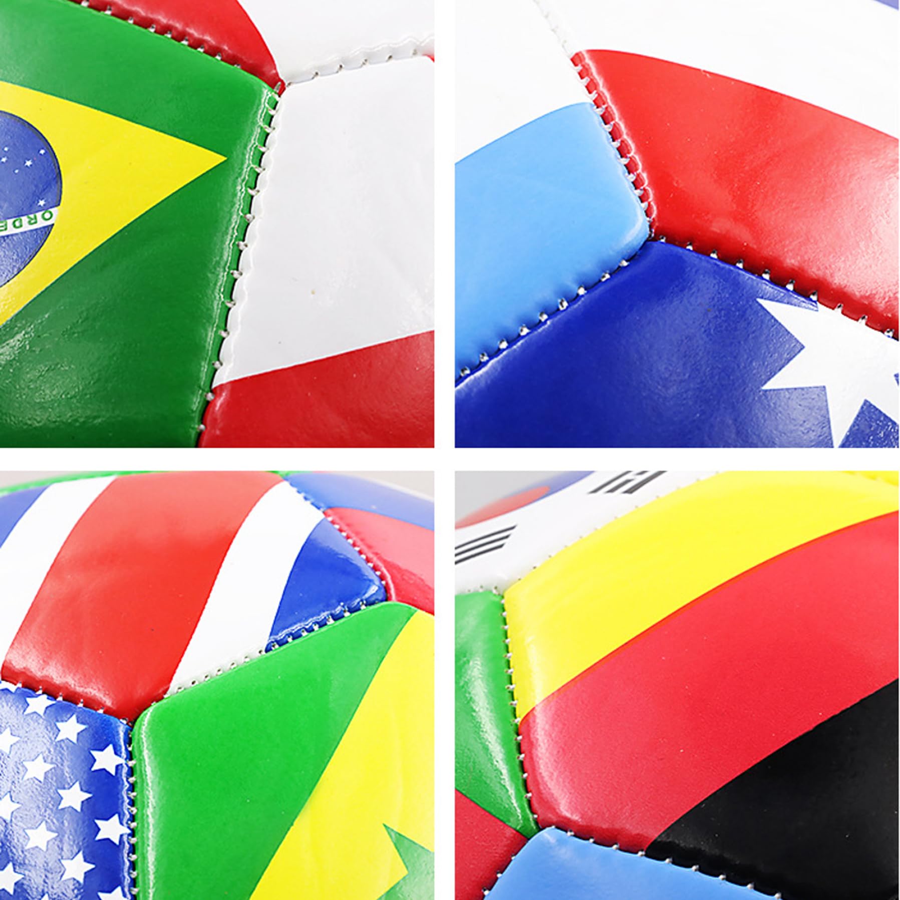 Taille 5 Bol de Football, Ballon de Football National de 8,5 Pouces, PVC étanche PVC pour Adultes Ballon de Foot