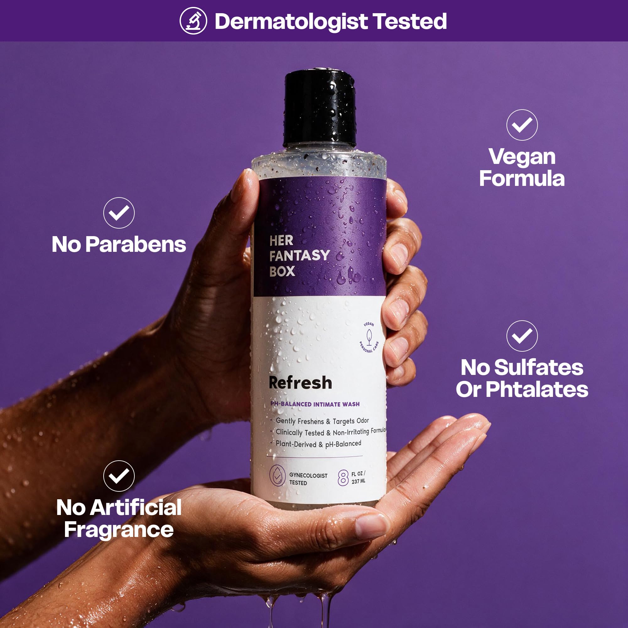 Refresh pH Shower Gel - Natural Feminine Hygiene -5 Refresh pH Shower Gel - Natural Feminine Hygiene -5
