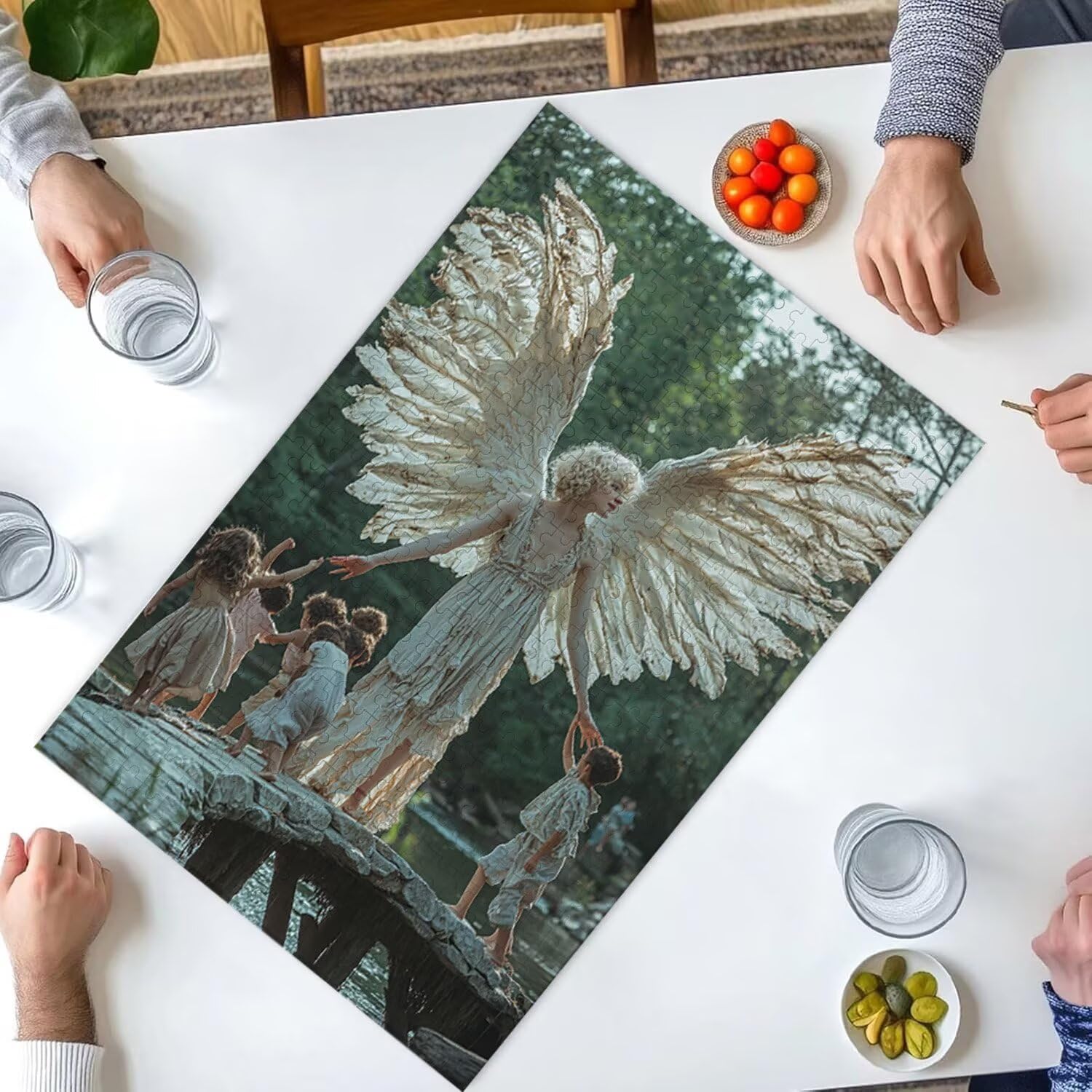 Puzzle dla dorosłych 3000 sztuk dla dziecka Anioł | Zabawa rodzinna i zajęcia grupowe dla nastolatków i | Prezent urodzinowy dla dzieci w wieku od 14 lat | Dekoracja domu i pomysł na prezent na relaks
