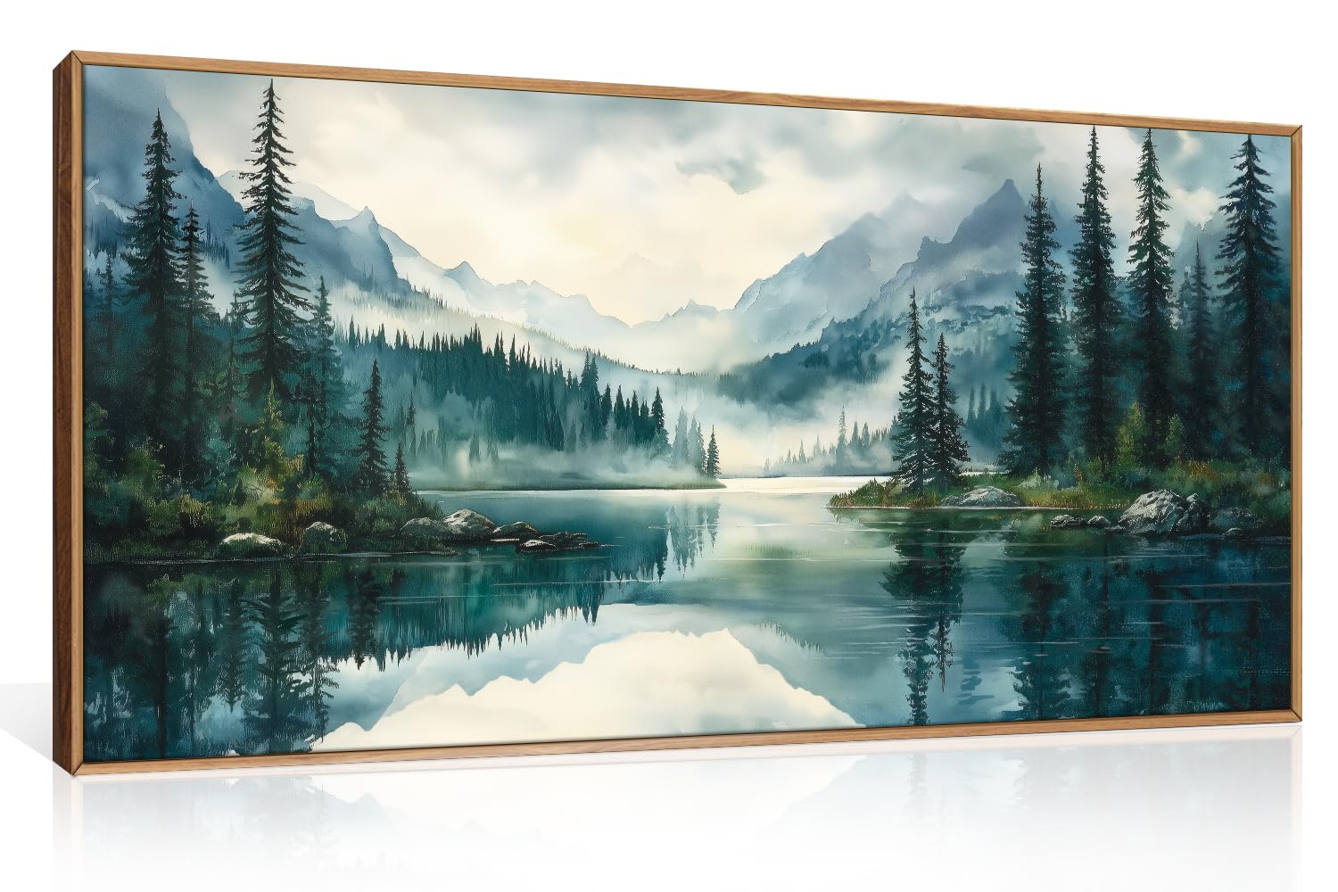 Vintage Watercolor Wildflower Wall Art - 3 Piece Set -16