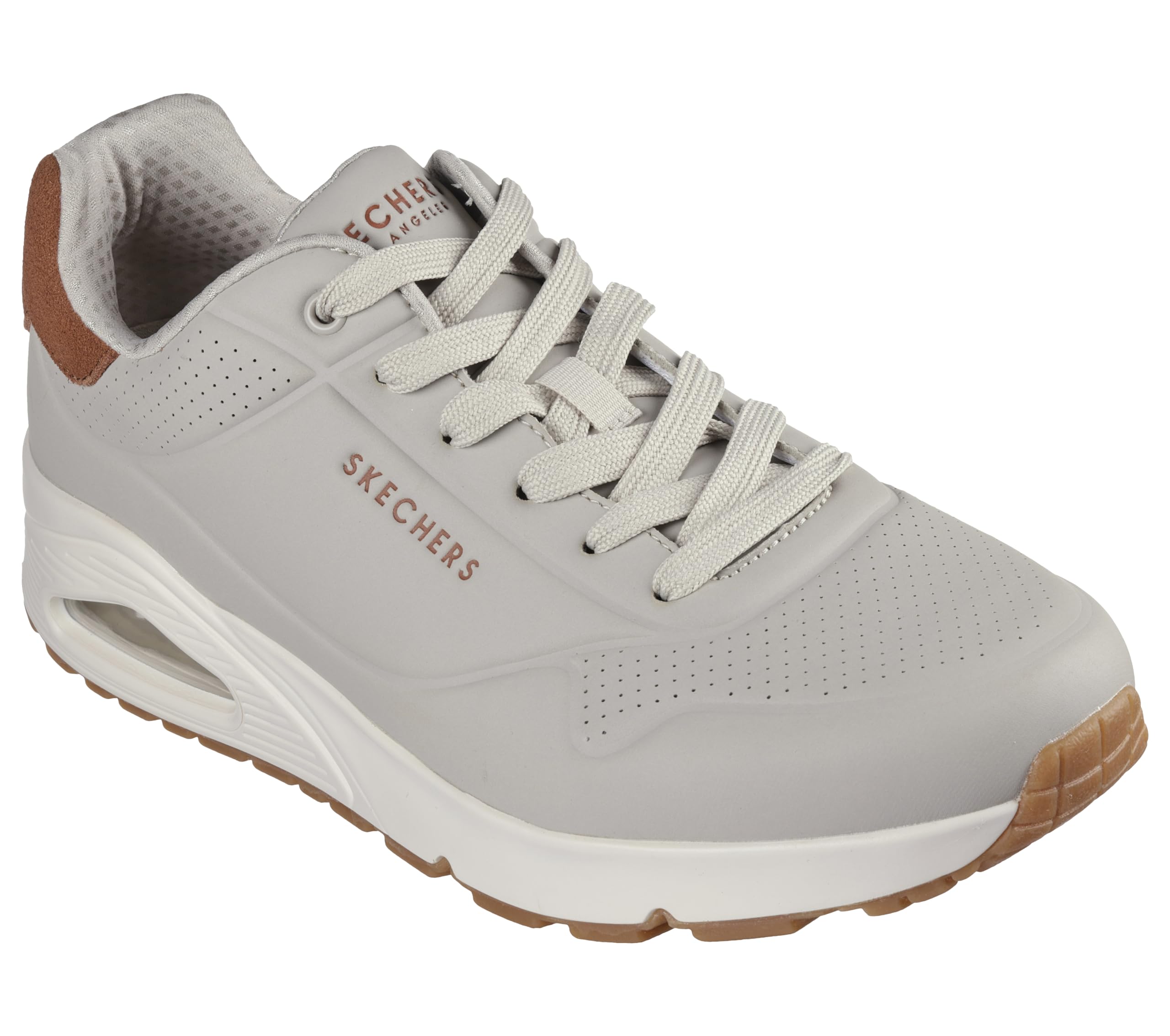 Skechers Men's UNO-Suited on Air Sneaker, Natürlich, 8 Wide