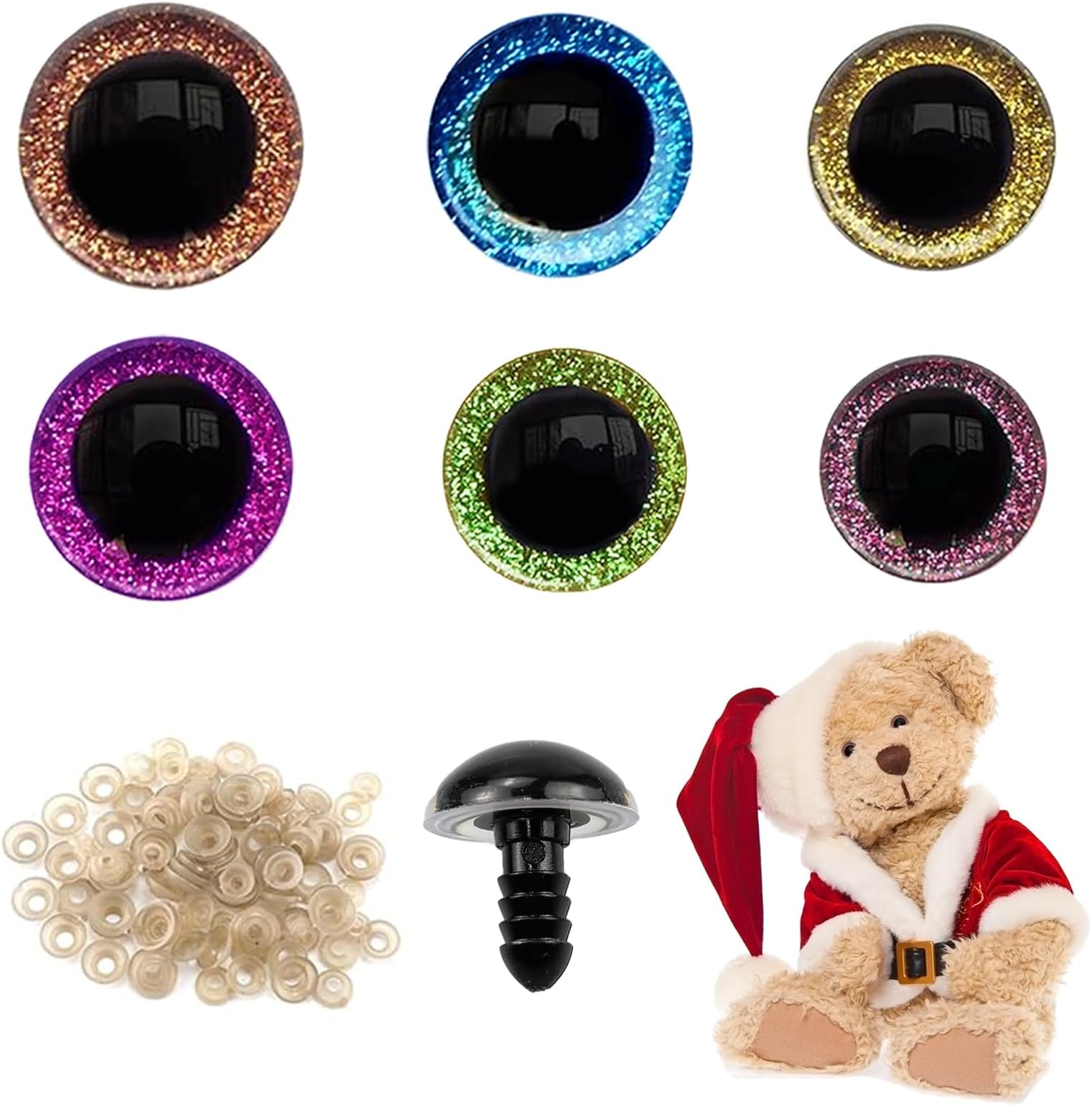 Sinofort 497 Stück Sicherheitsaugen Für Häkeltiere, 5-14 Augen Für