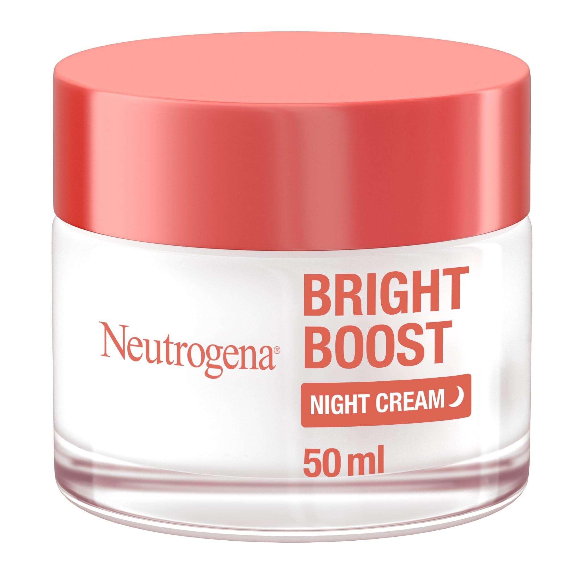 Bright Boost Night Gel Cream, 50ml, energizes dull skin, non-comedogenic, alcohol-free, formulated with Neoglucosamine for brighter, smoother skin