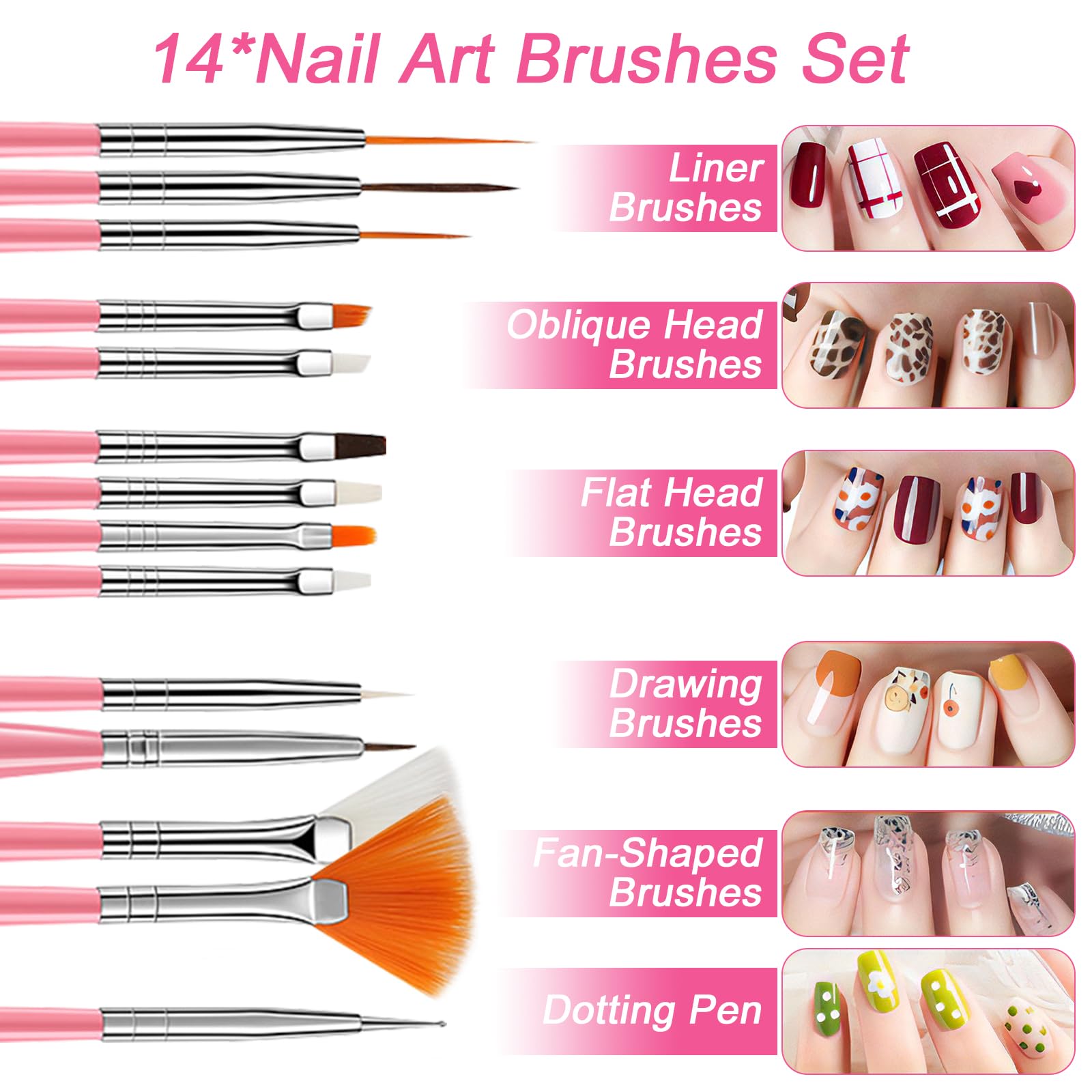 DouborQ Kit d'ongles en acrylique avec perceuse à ongles électrique, faux ongles, kit de démarrage pour débutant avec tout (-2-P)