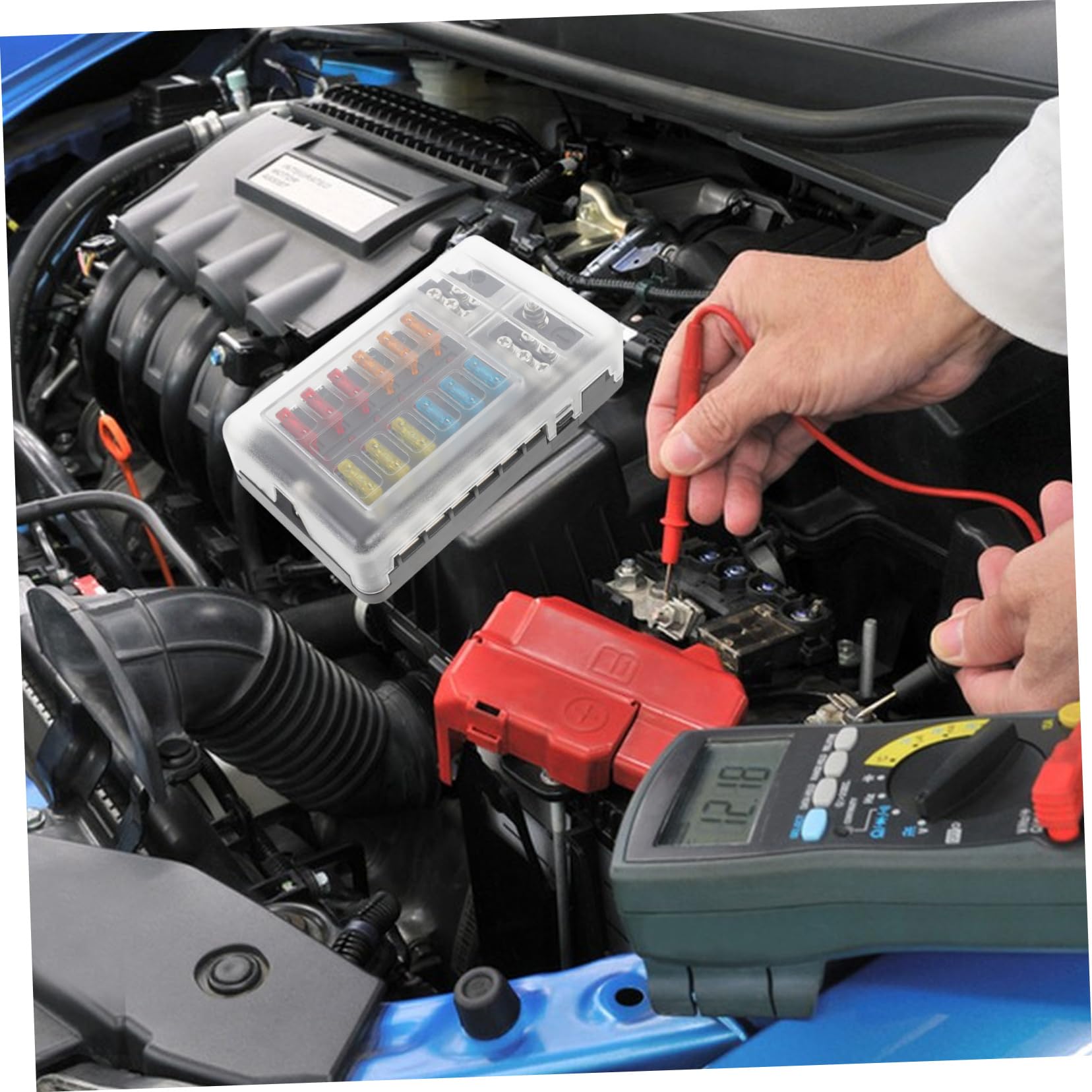 32v Car Circuit Fuse Box Holder Wege Automotiv Sicherungsbox Geeignet Für Wohnmobile Und Yachten Schützt Elektrische Schaltkreise Zuverlässig