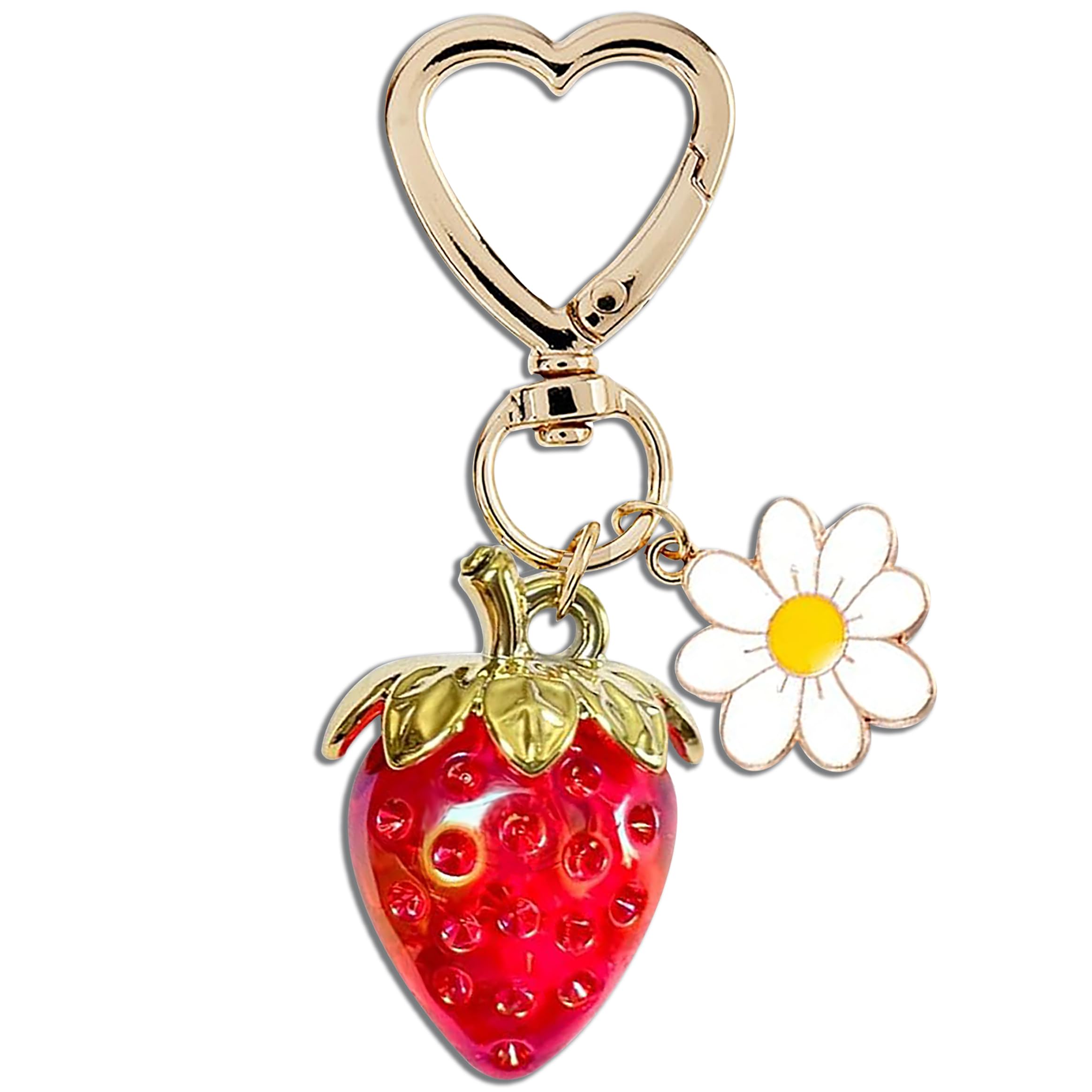 Strawberry Keychain Accessories Strawberry Decor Bag Charms Purse Charms Bag Charms For Handbags
