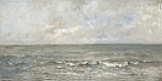 Seascape (1876) Poster Print by Charles François Daubigny (18 x 24)